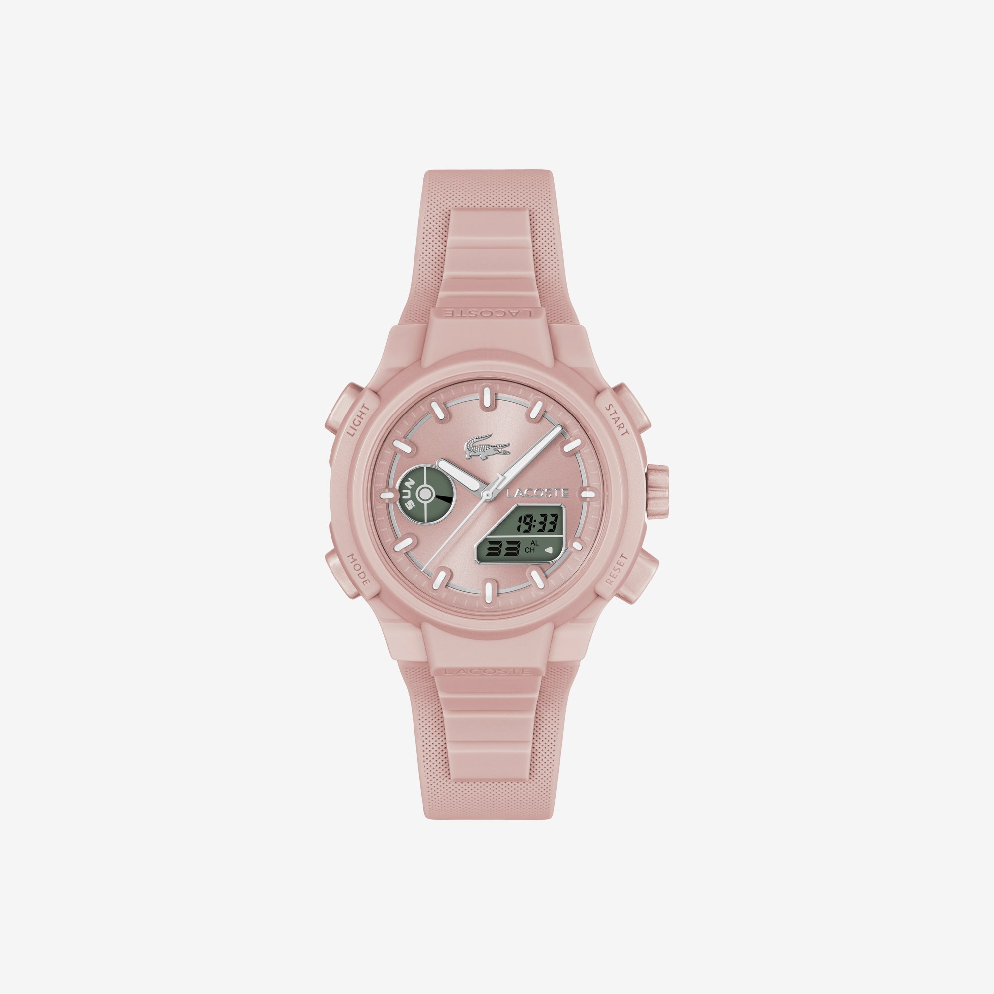 LC33 Analog and Digital Silicone Watch