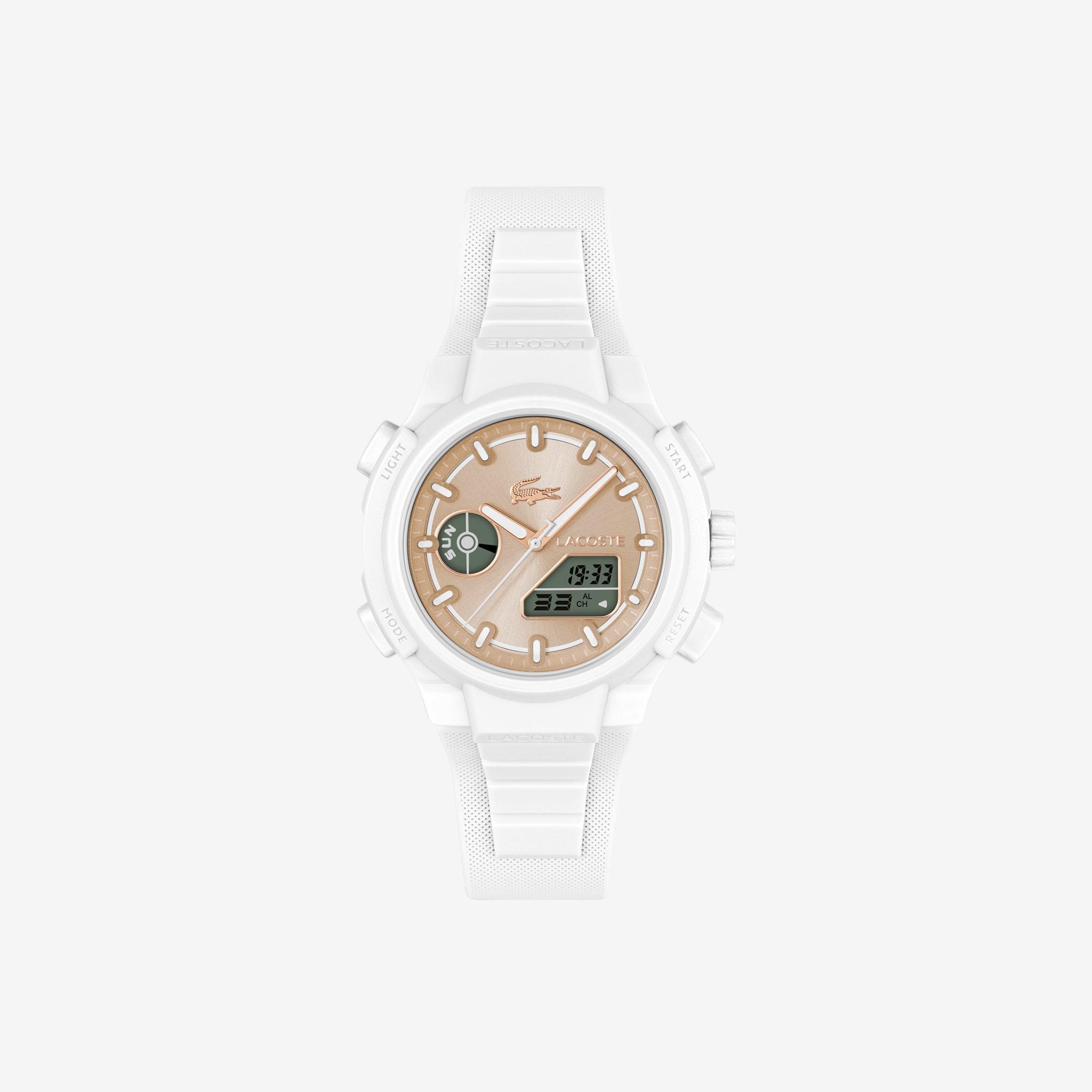 LC33 Analog and Digital Silicone Watch