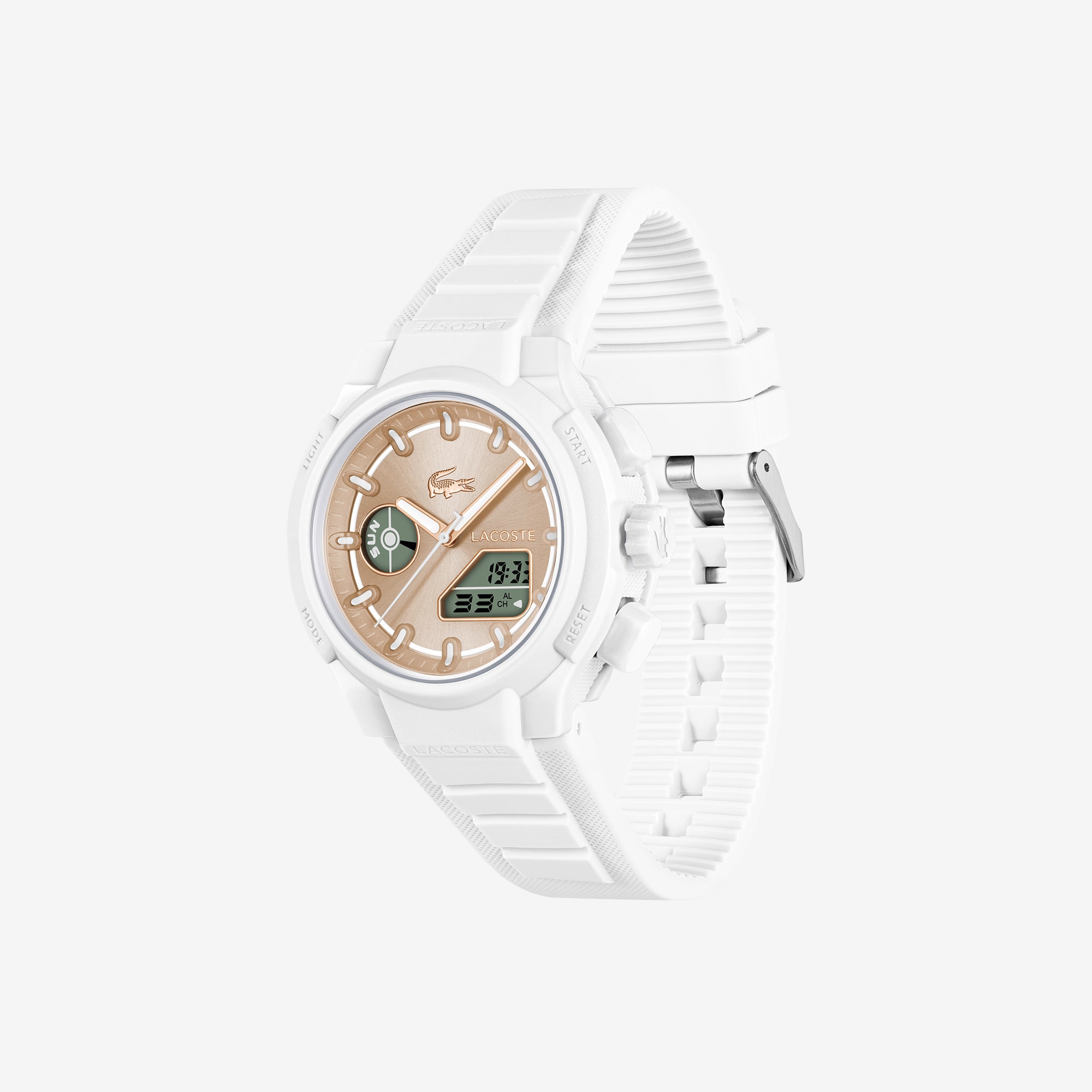 LC33 Analog and Digital Silicone Watch