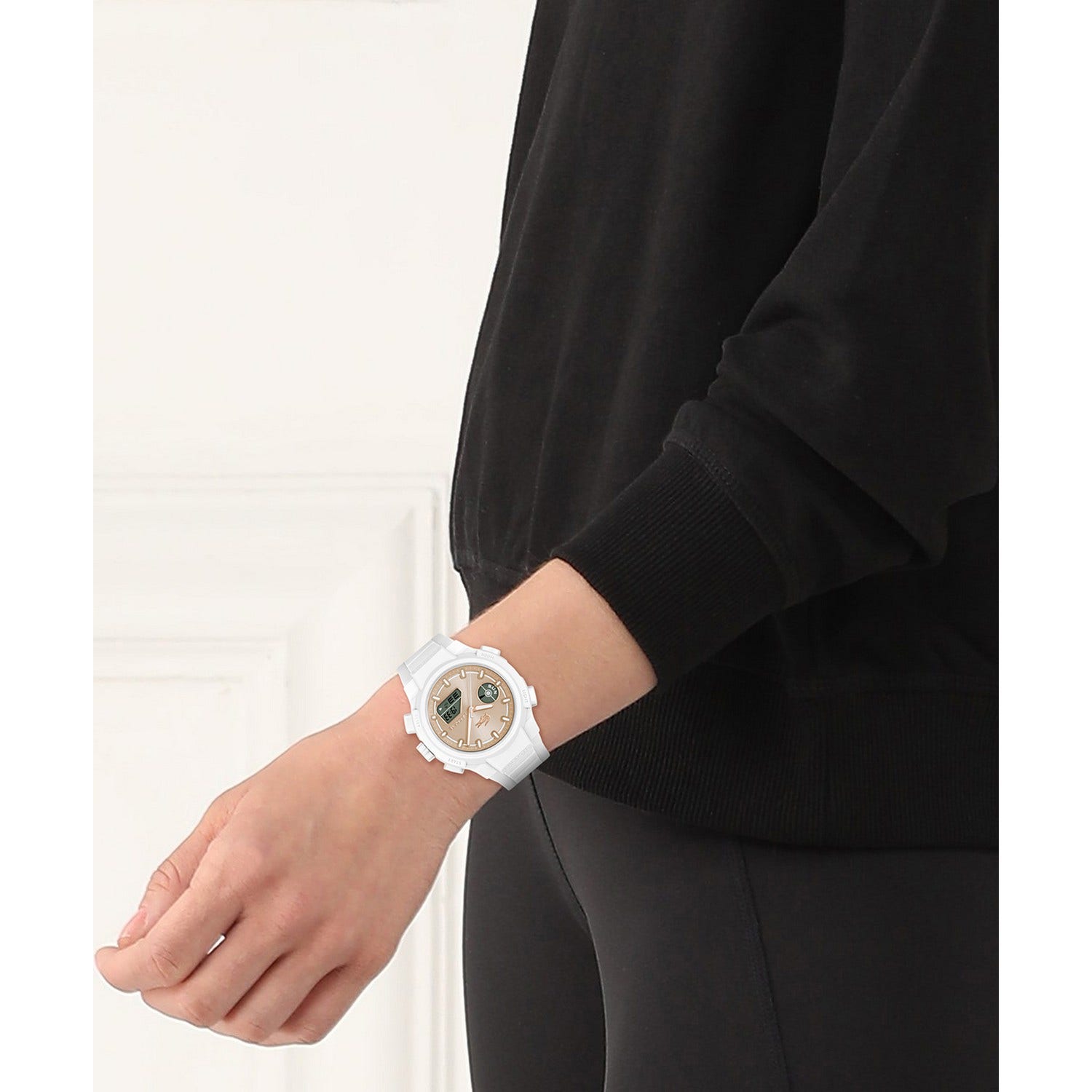 LC33 Analog and Digital Silicone Watch