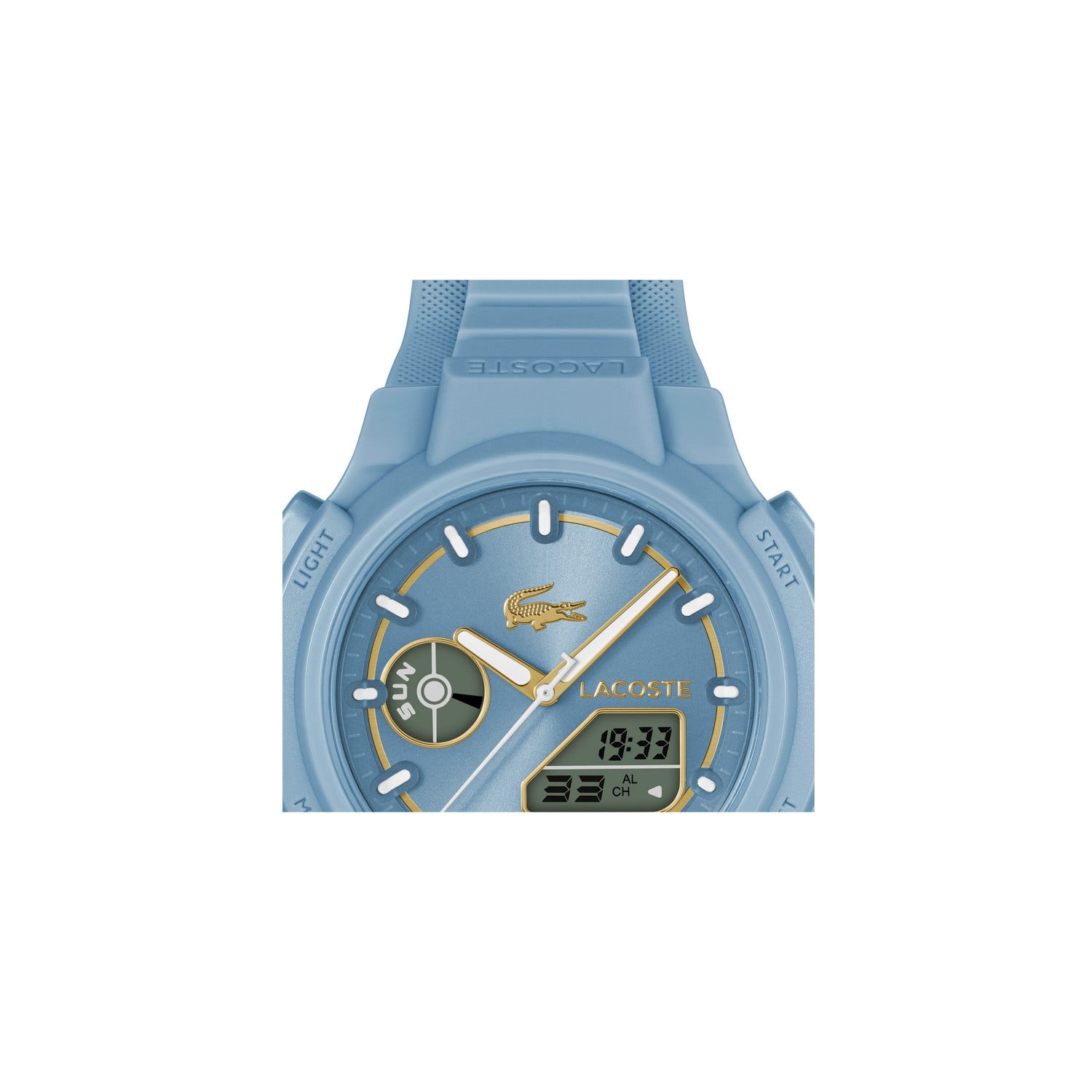LC33 Dual-Display Multifunction  Silicone Strap