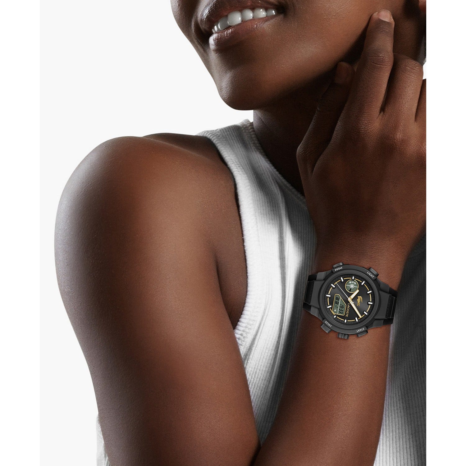 LC33 Dual-Display Multifunction  Silicone Strap