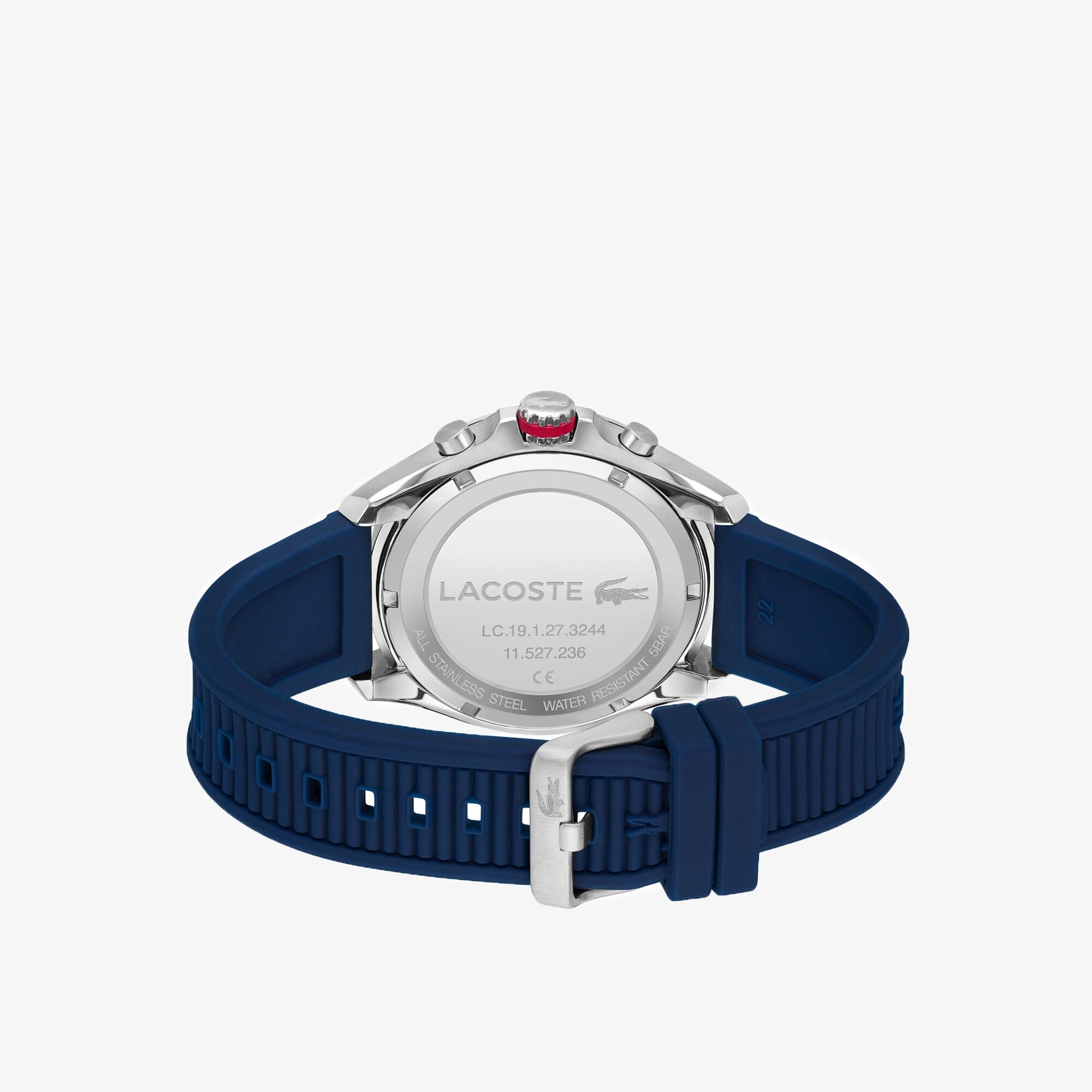 Men’s Tiebreaker Blue Silicone Strap Watch 
