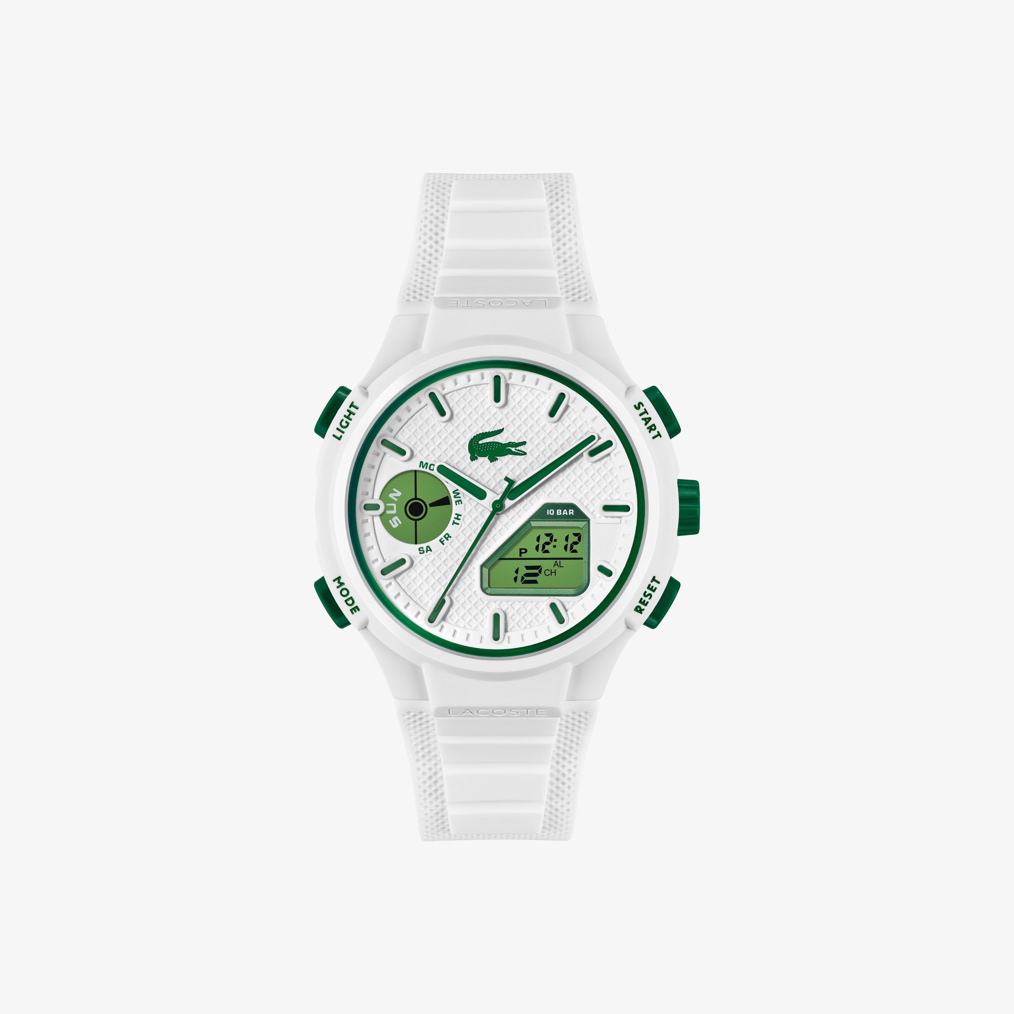 LC33 Analog and Digital Silicone Watch