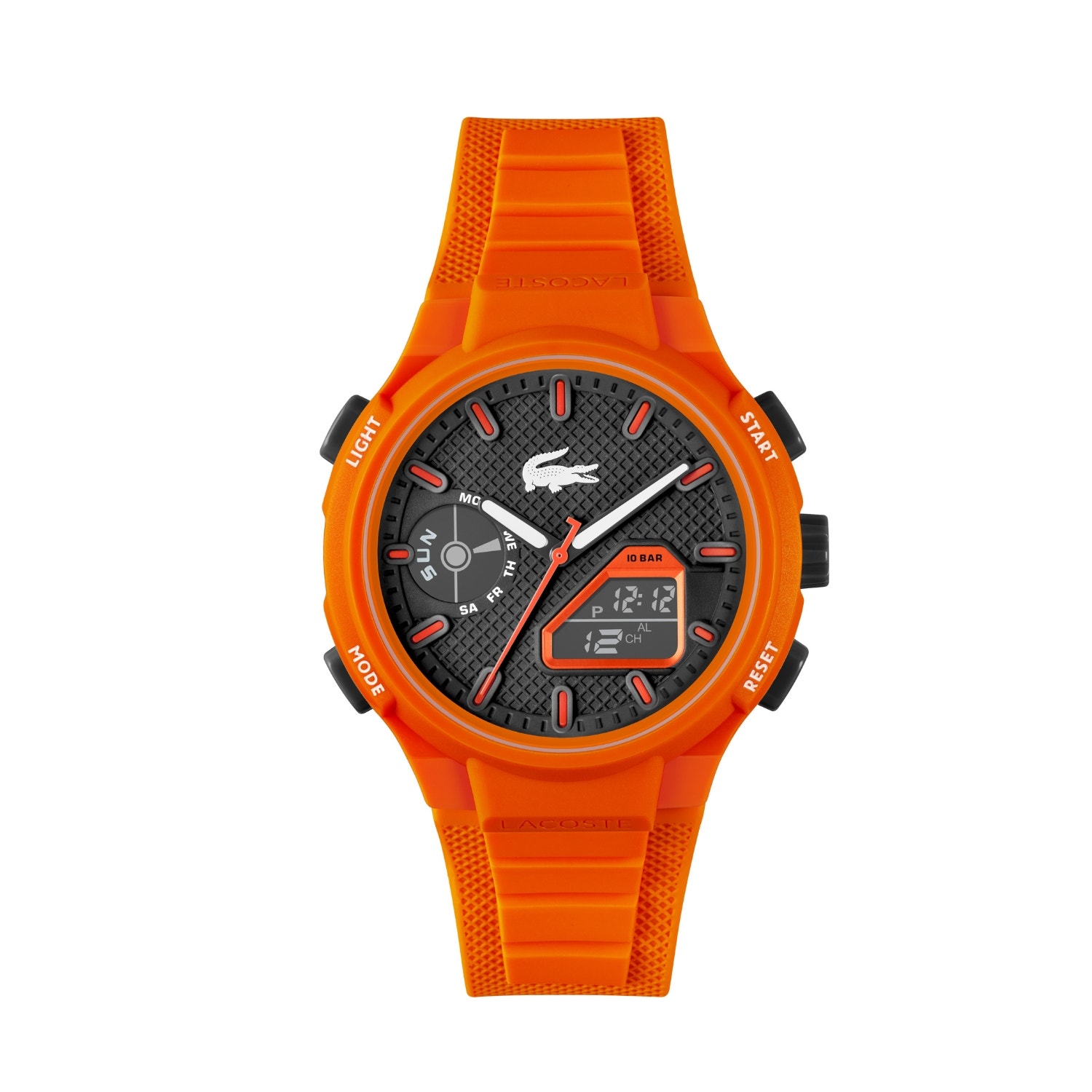 LC33 Analog and Digital Silicone Watch