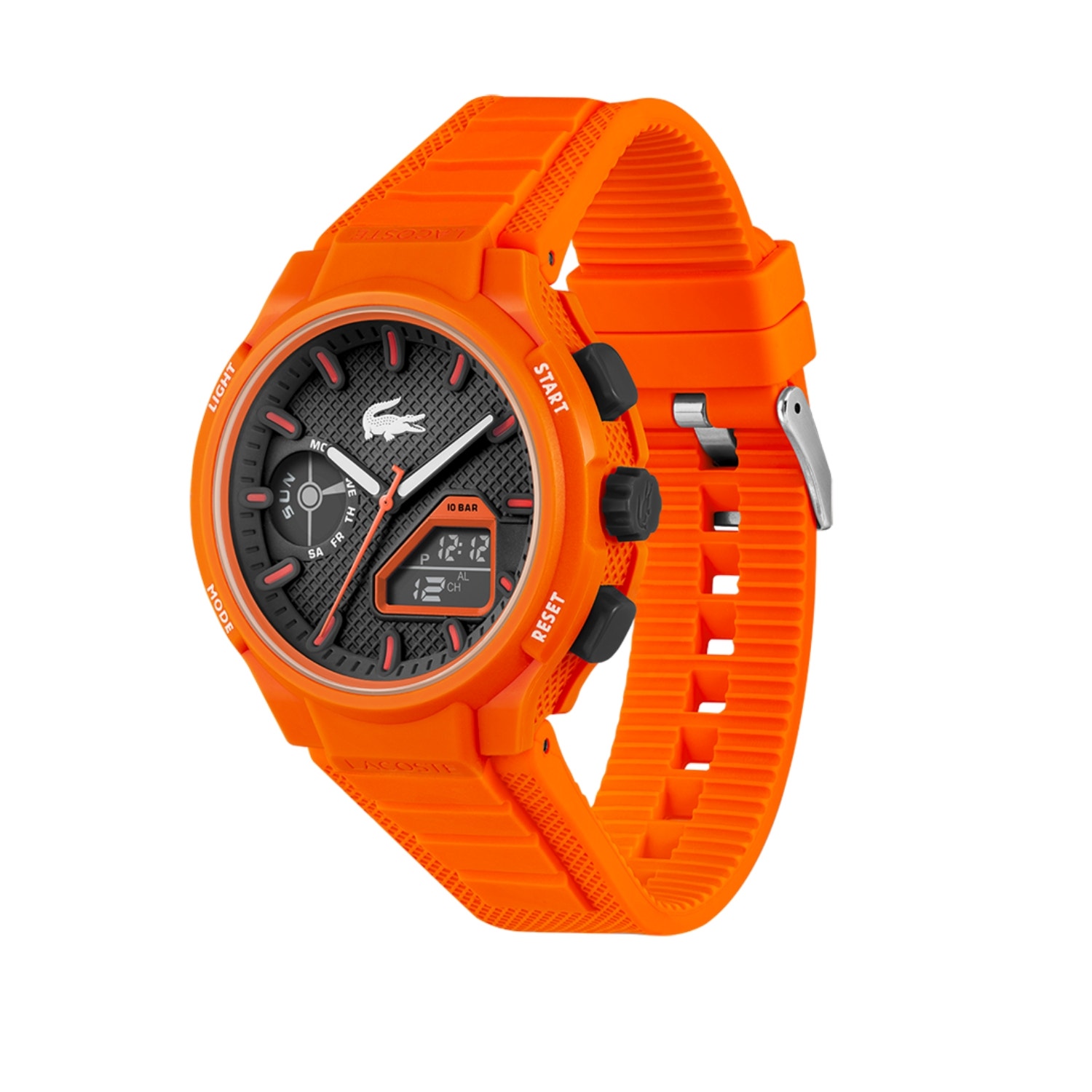 LC33 Analog and Digital Silicone Watch