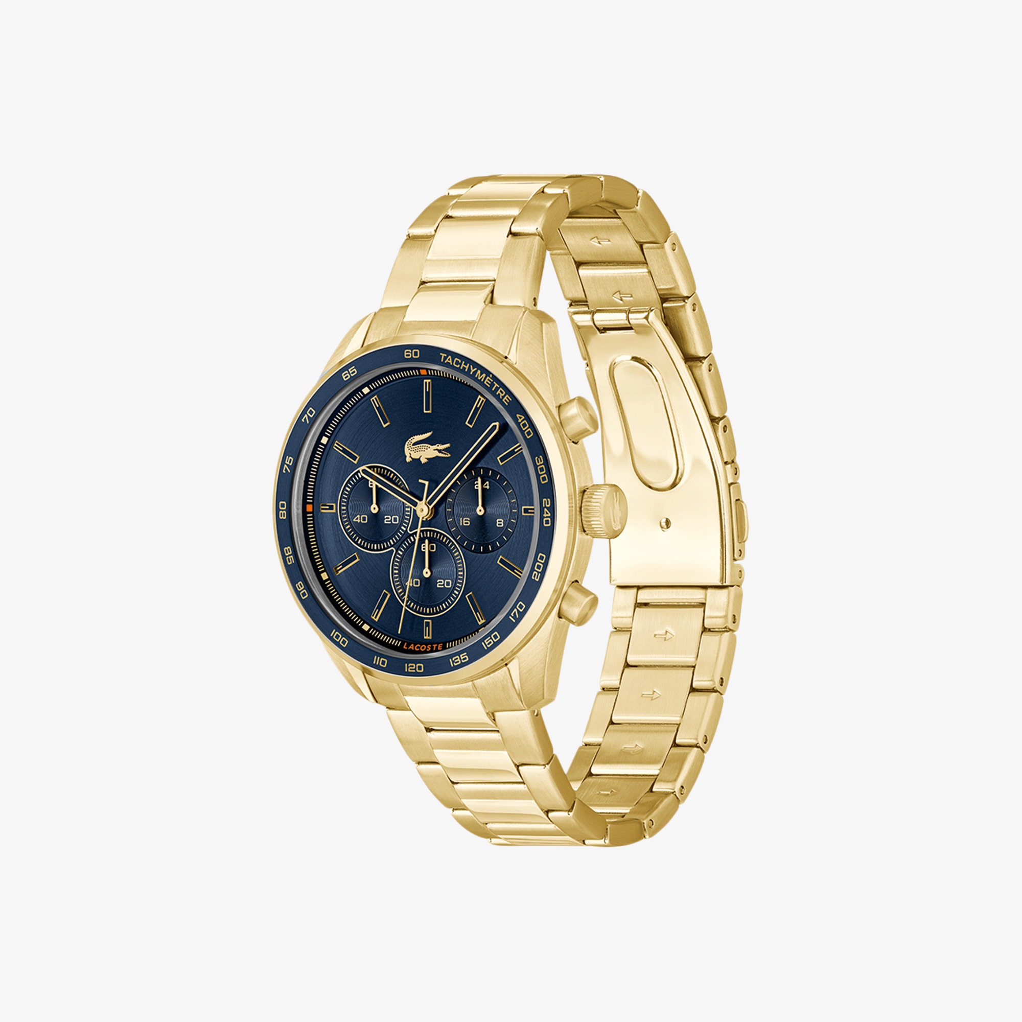 Boston Ion-Plated Stainless Steel Chronograph Watch