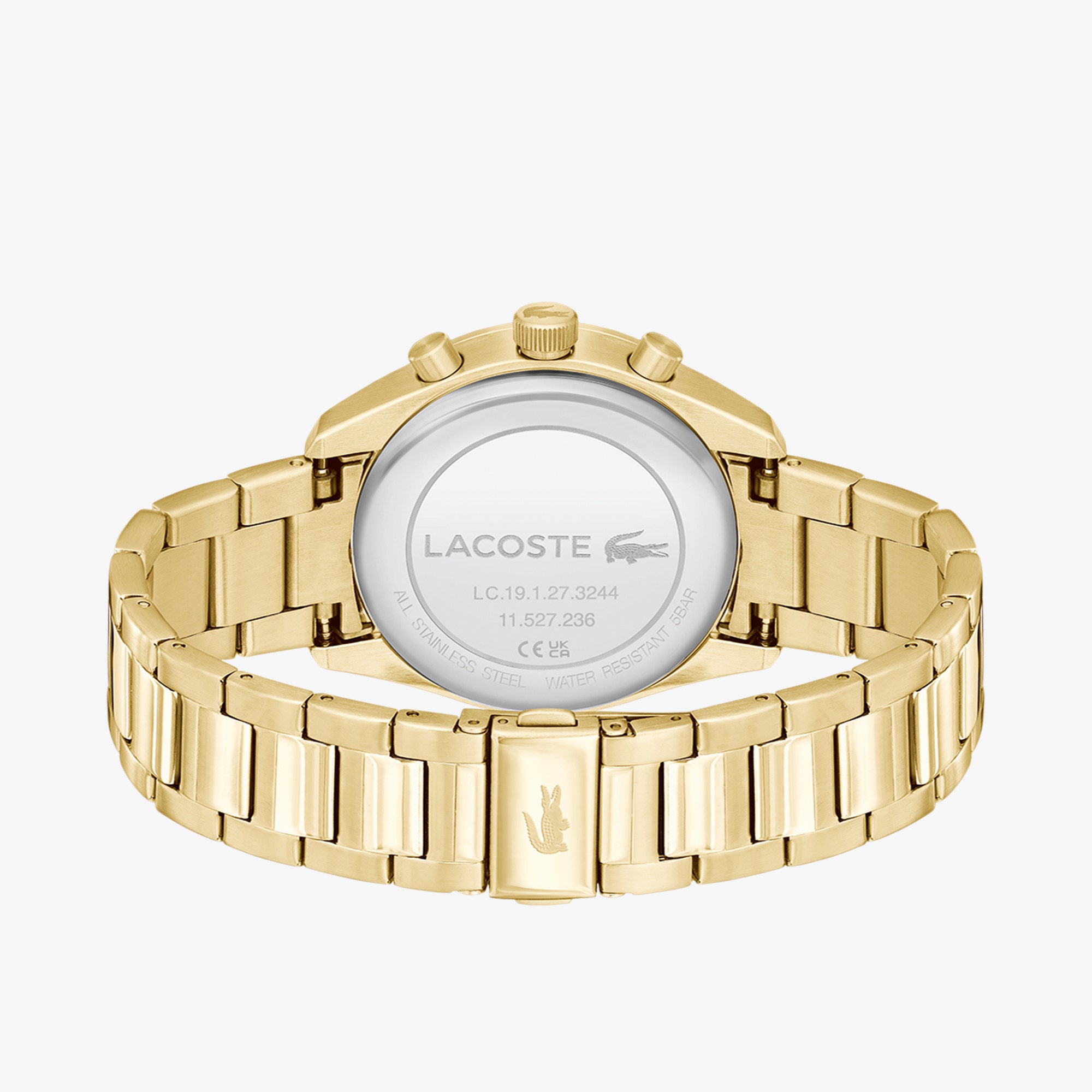 Boston Ion-Plated Stainless Steel Chronograph Watch
