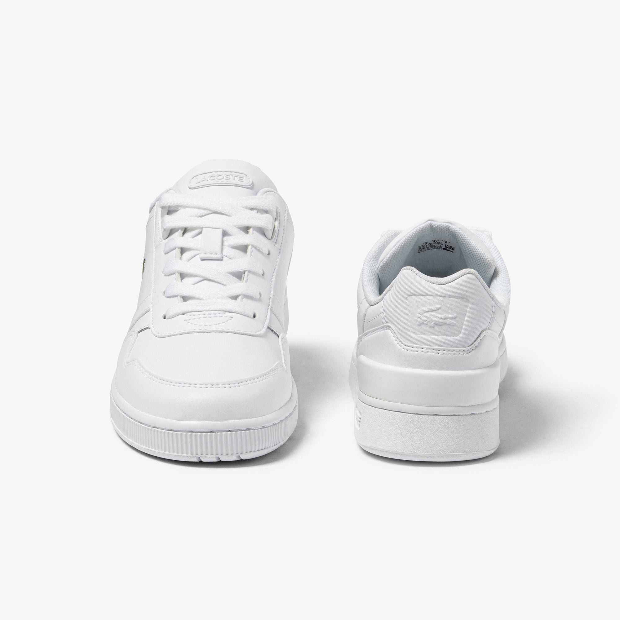 Women's Lacoste T-Clip Leather Trainers
