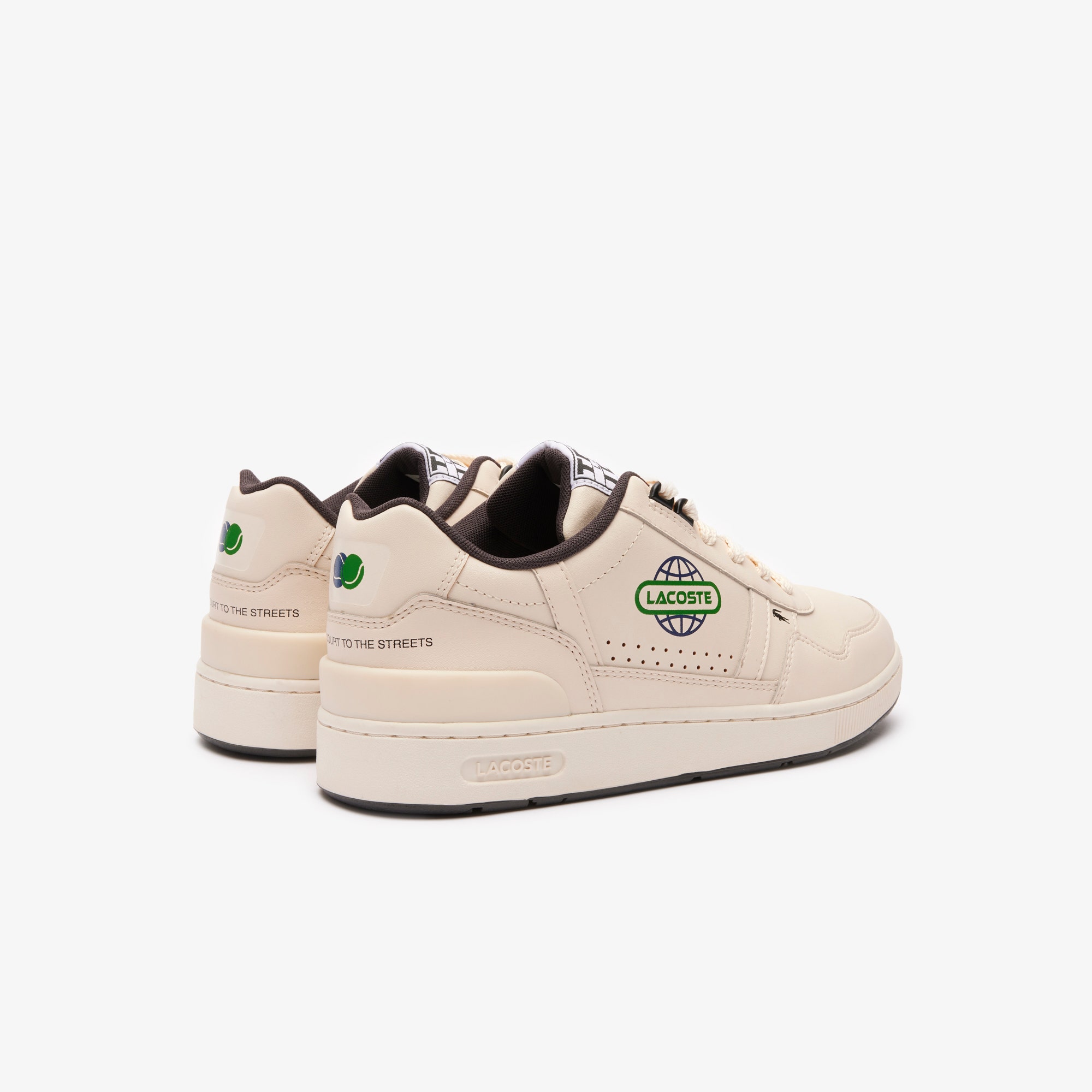 Men's T-Clip Leather Globe Trainers