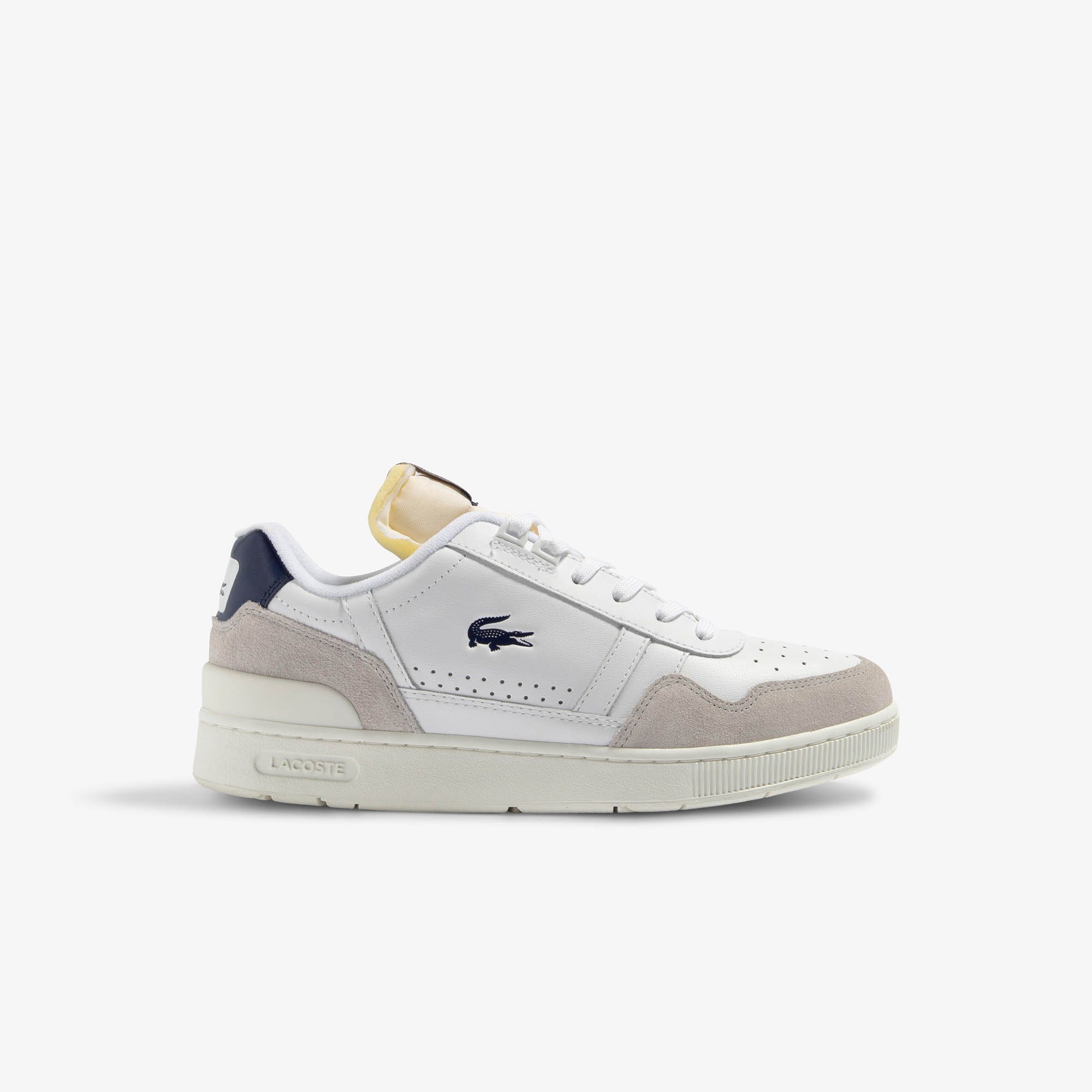 Men's T-Clip Leather Trim Trainers
