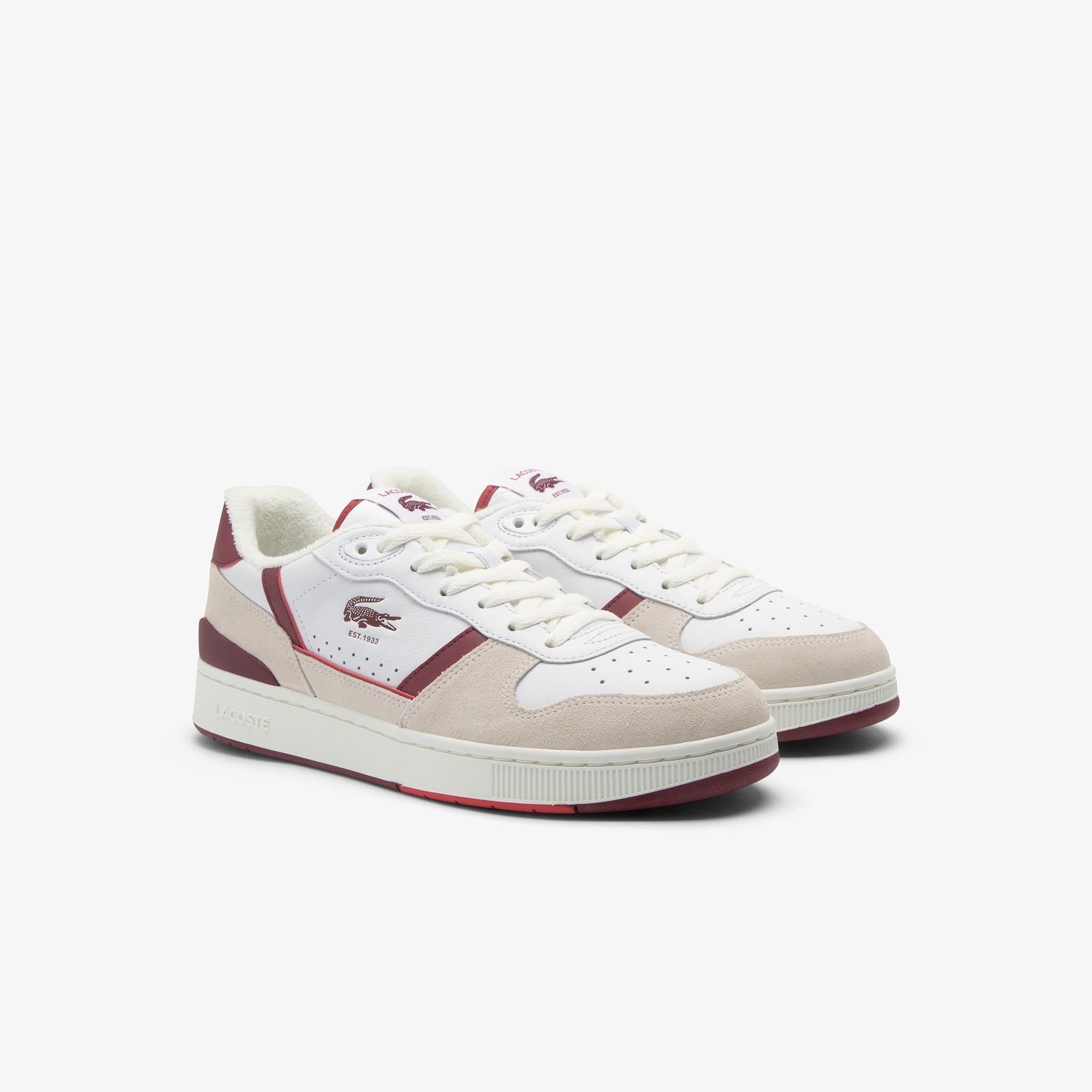 Men's T-Clip Set Leather Sneakers