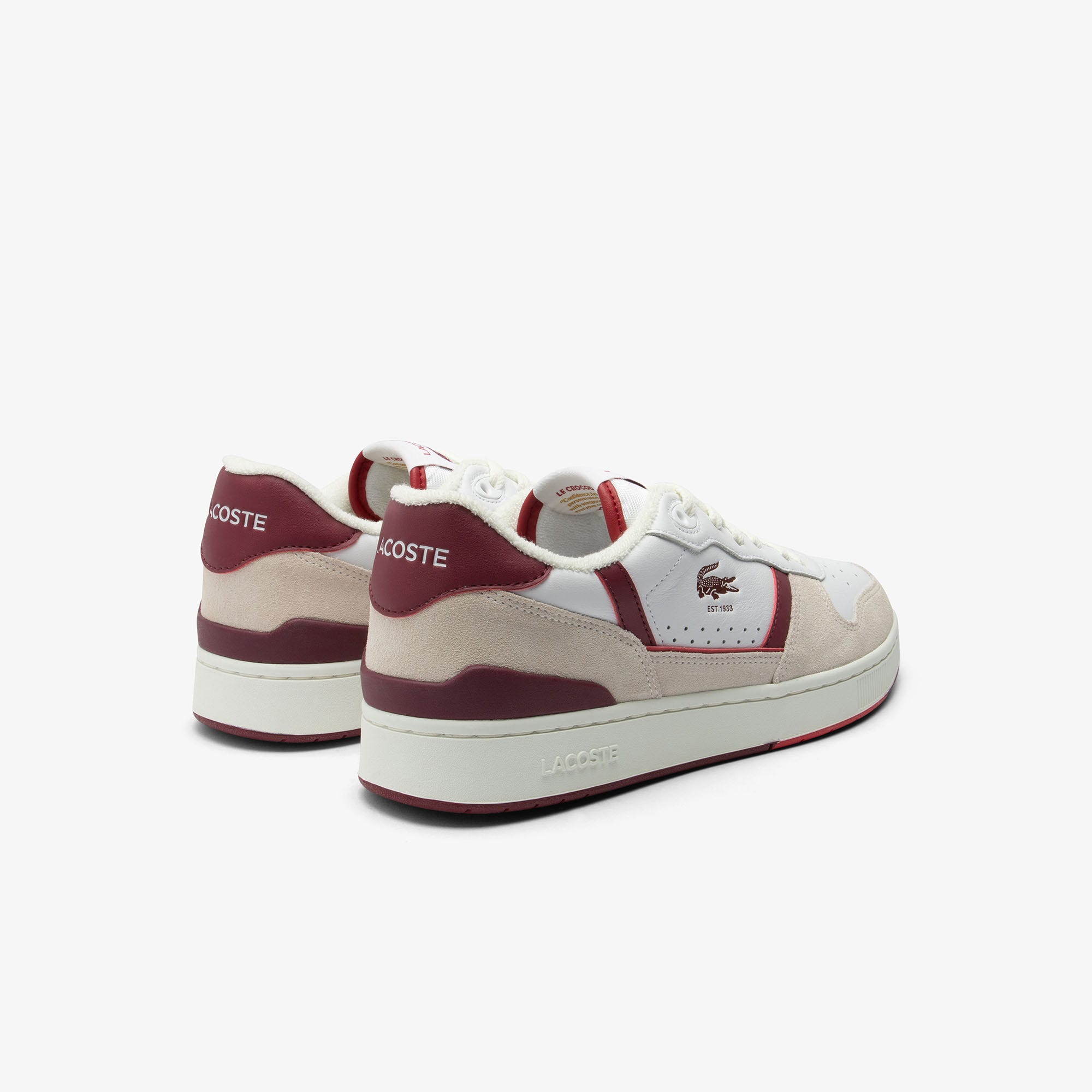 Men's T-Clip Set Leather Sneakers