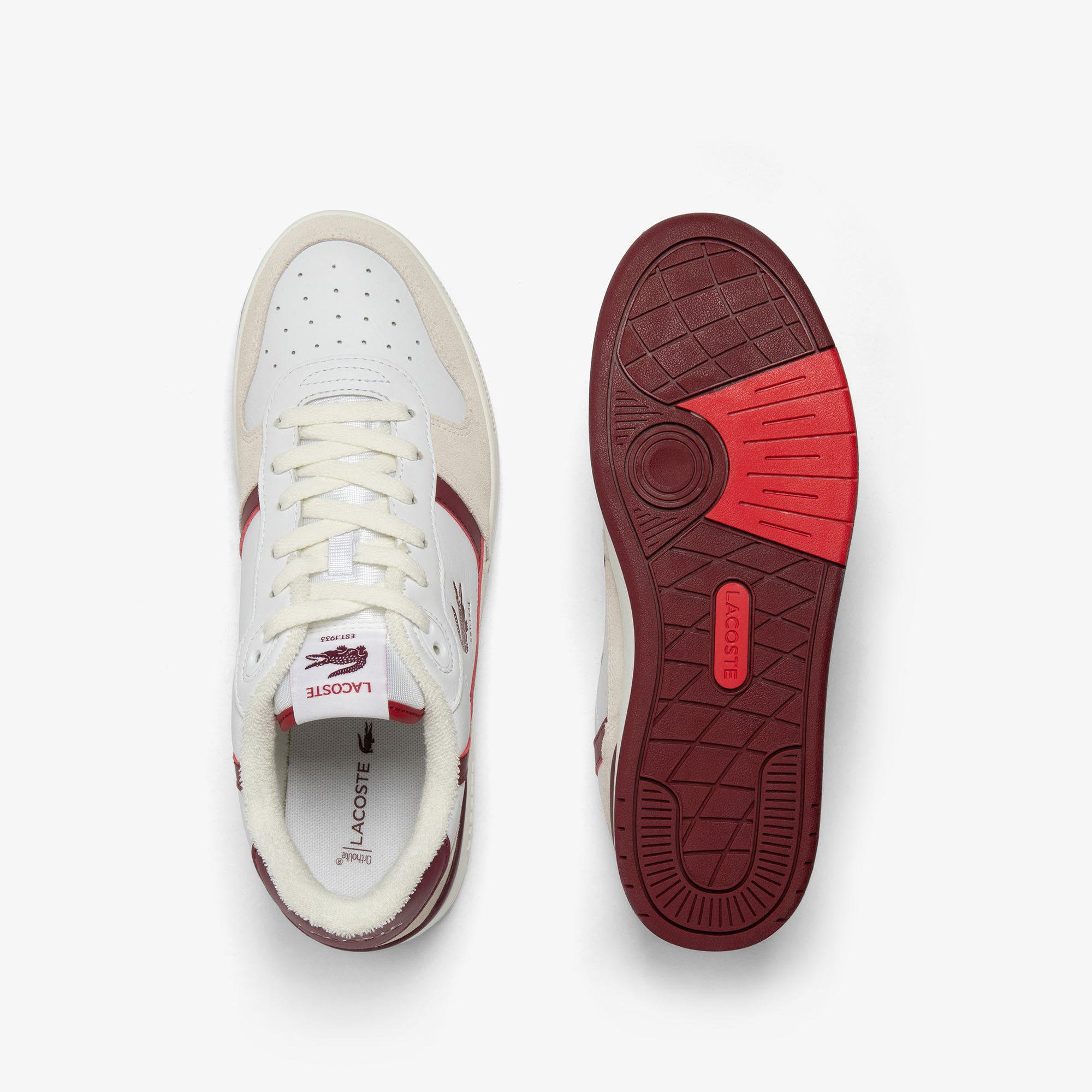 Men's T-Clip Set Leather Sneakers