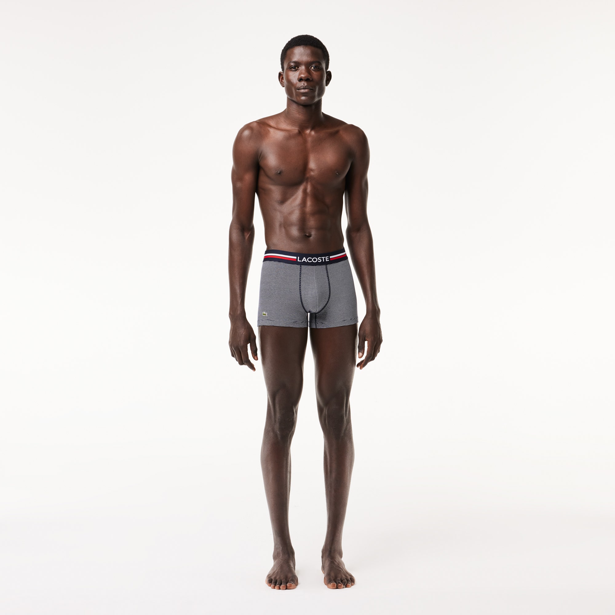 3-Pack Tricolor Band Trunks