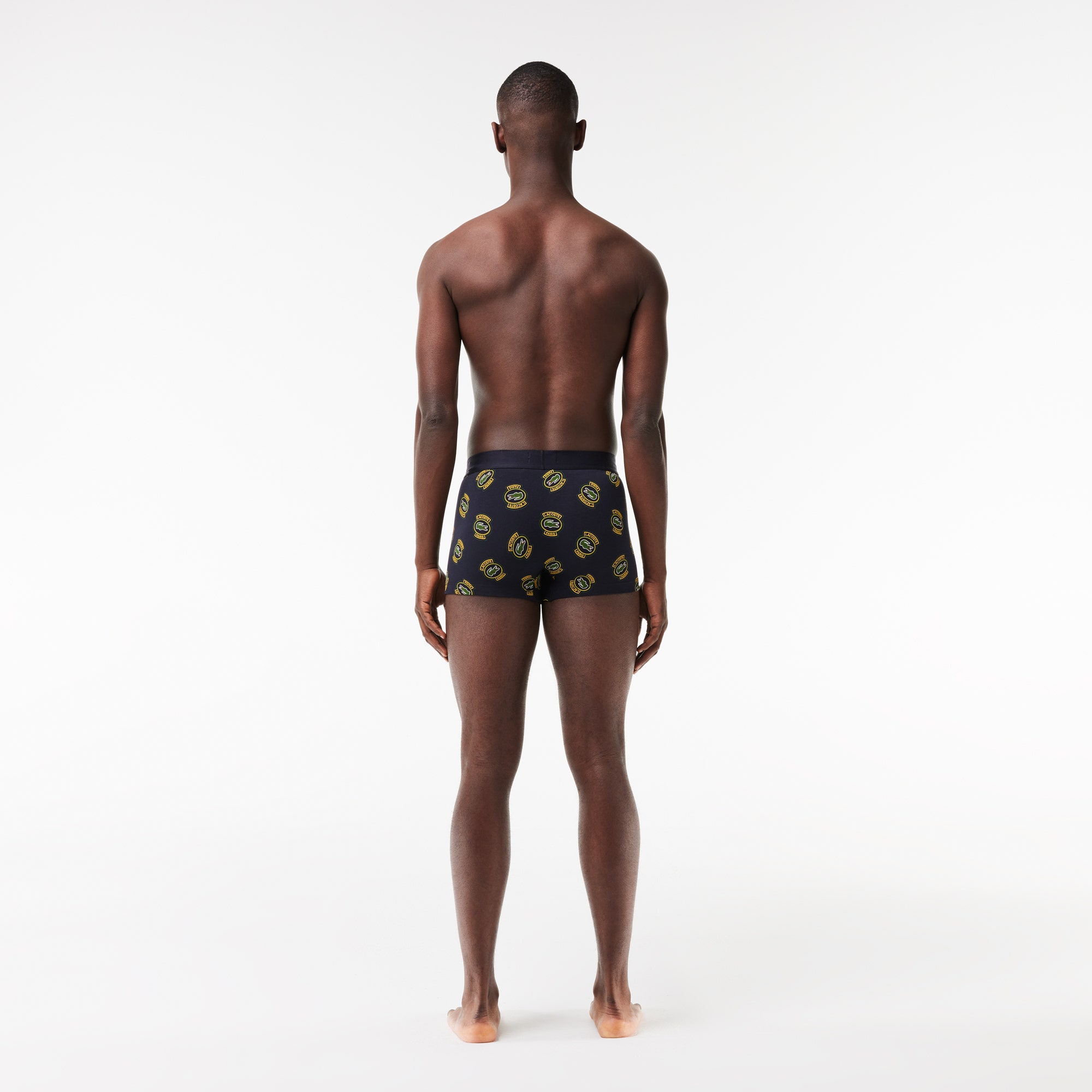Printed Stretch Cotton Trunks