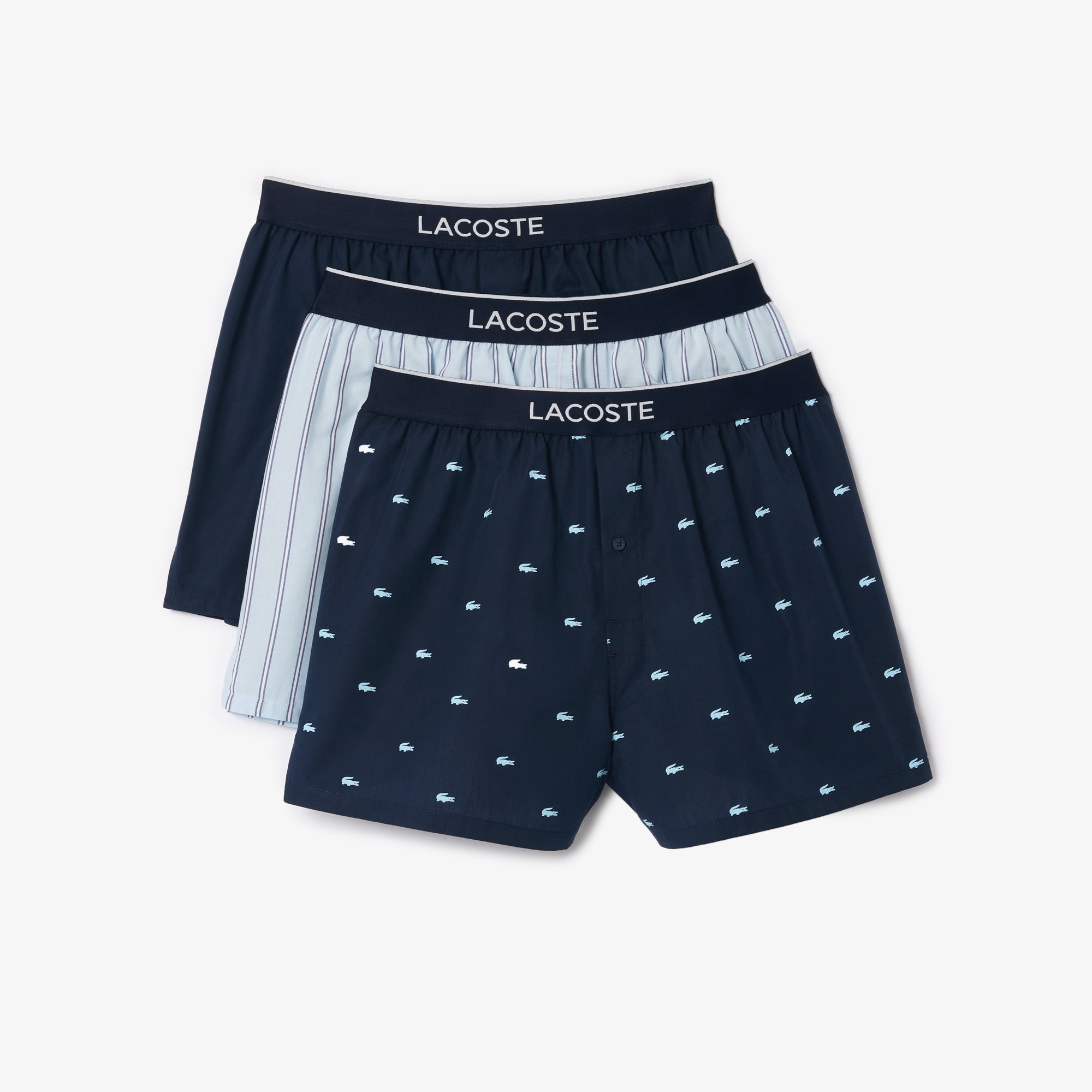 3-Pack Soft Cotton Printed Boxers