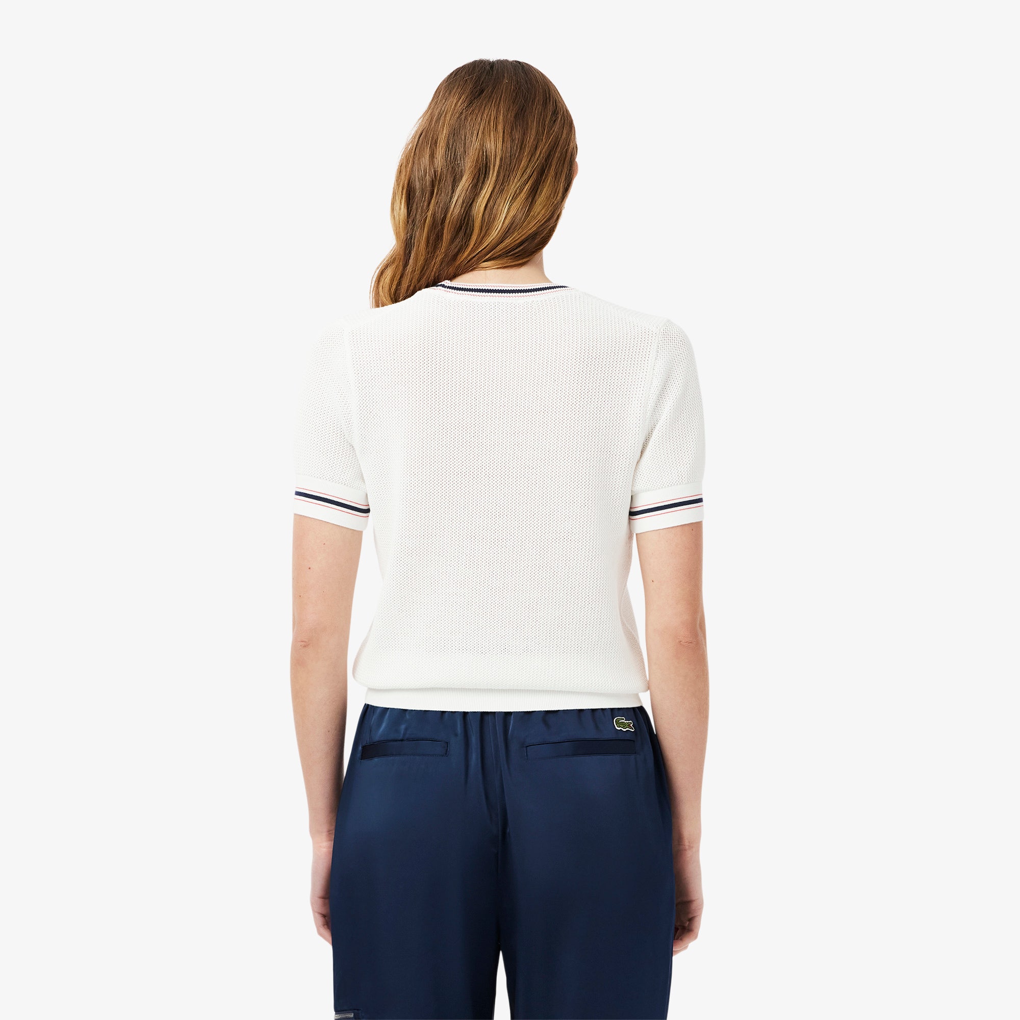 French Made Embroidered Shield Sweater