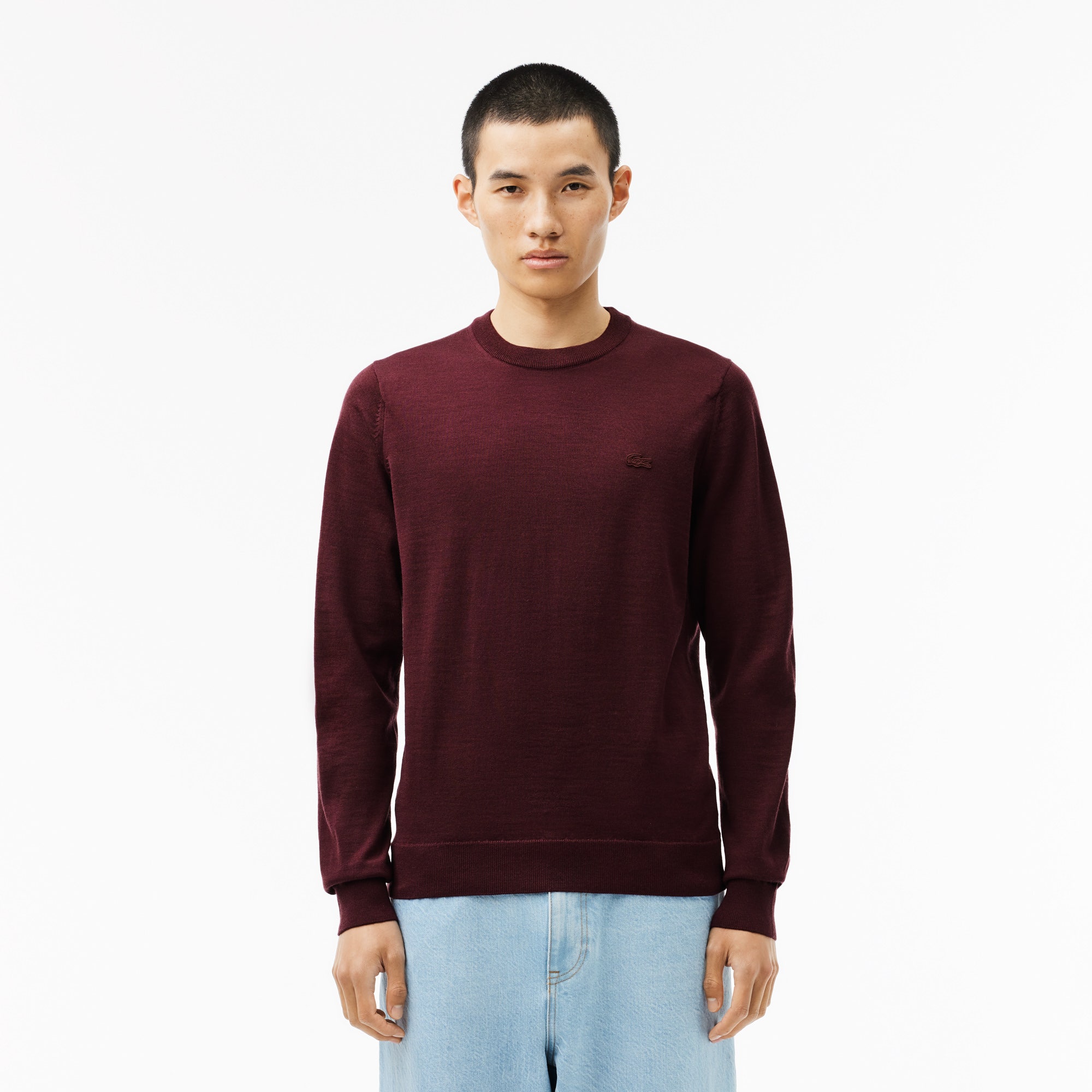 Merino Wool Crew Neck Sweater