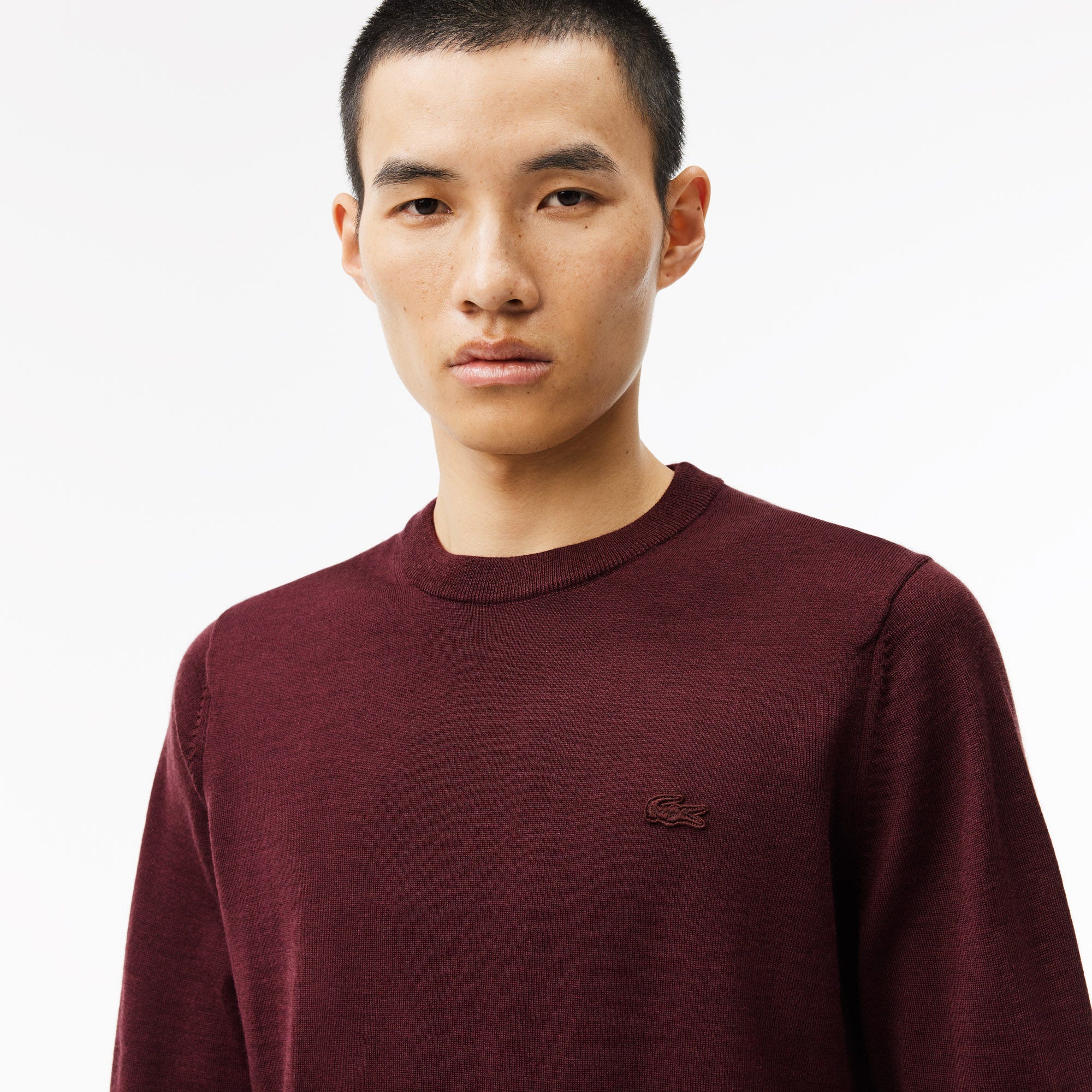 Merino Wool Crew Neck Sweater