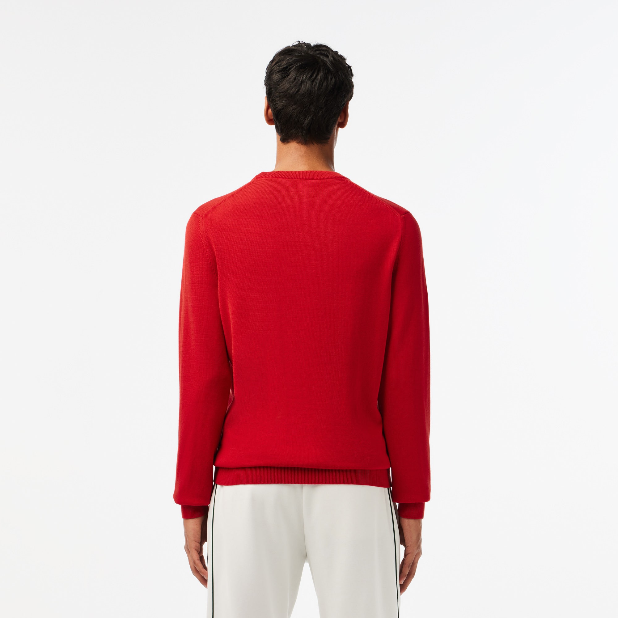 Monochrome Crew Neck Cotton Sweater