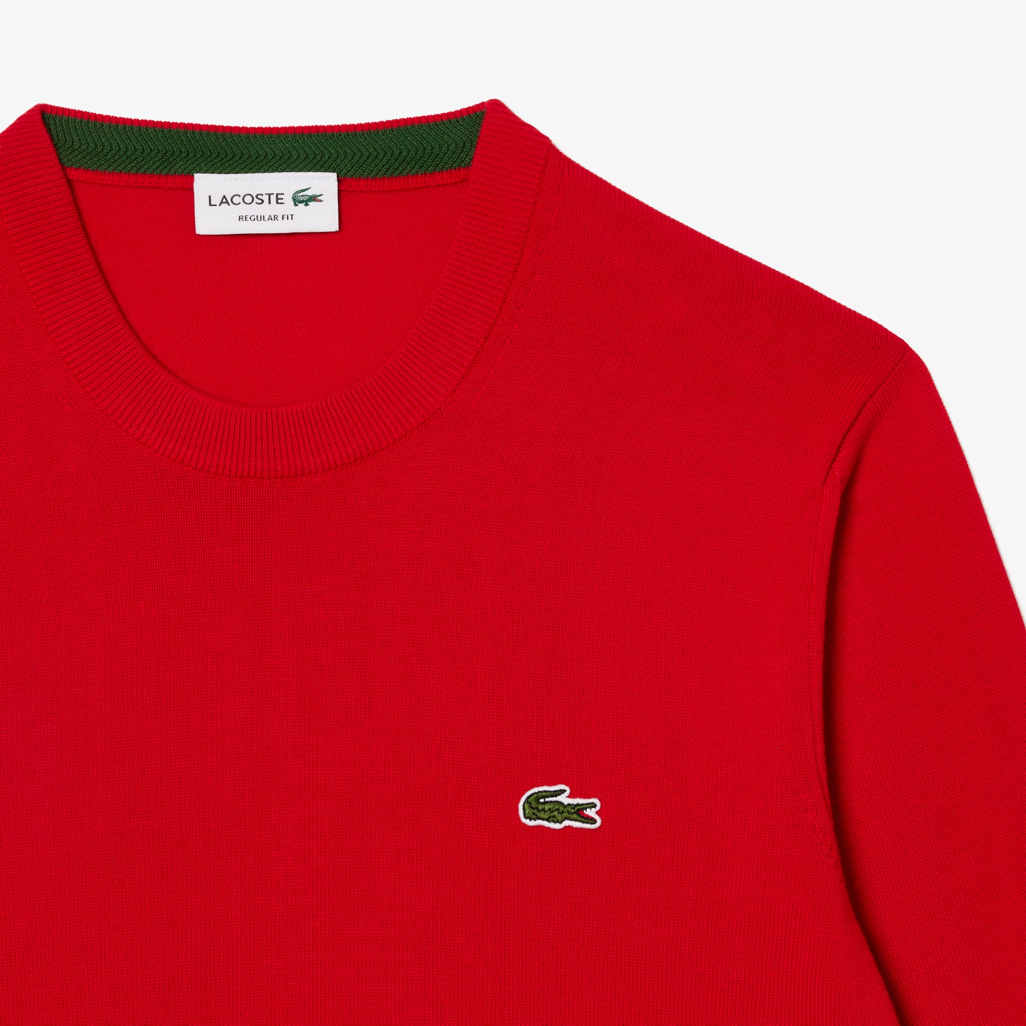 Monochrome Crew Neck Cotton Sweater