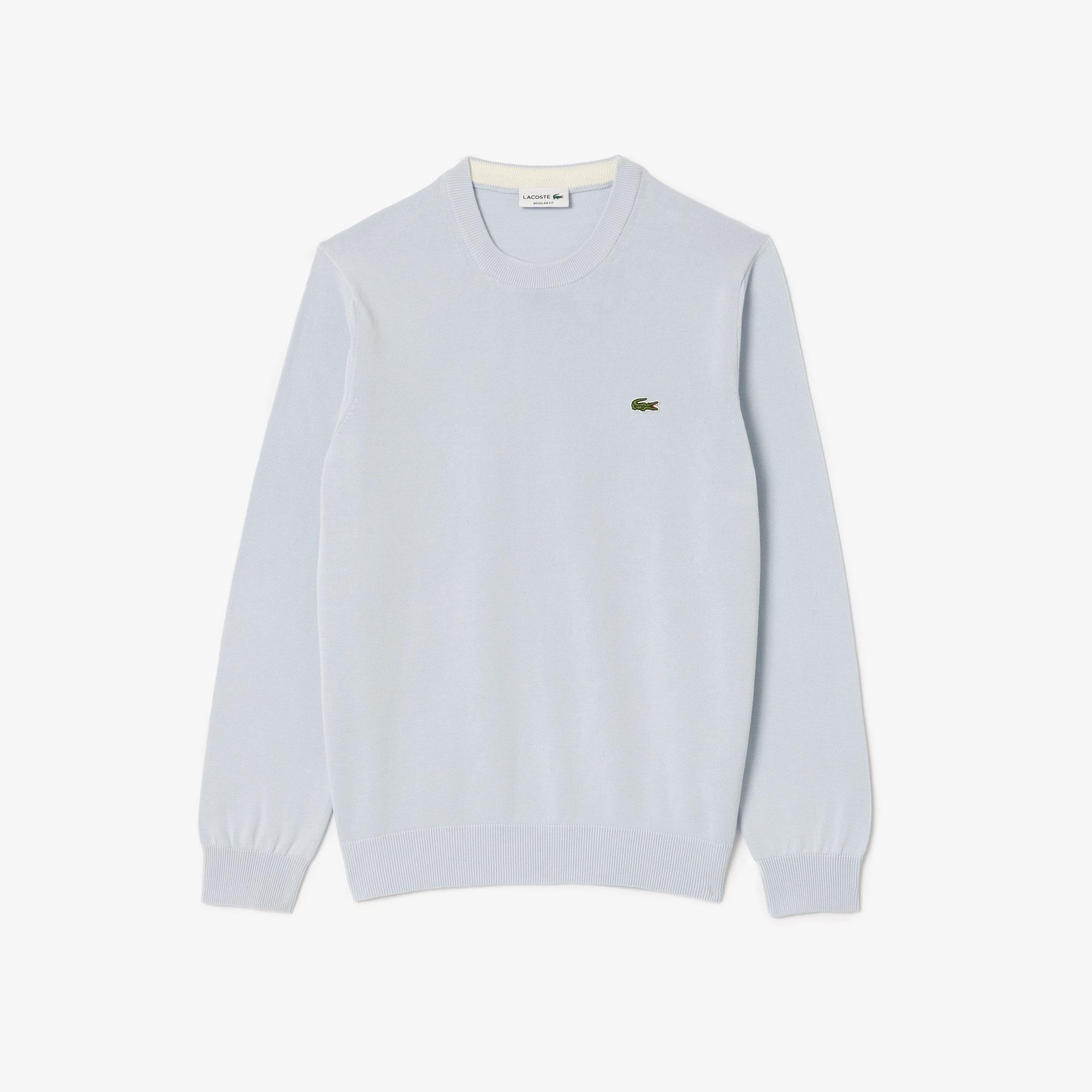 Monochrome Crew Neck Cotton Sweater