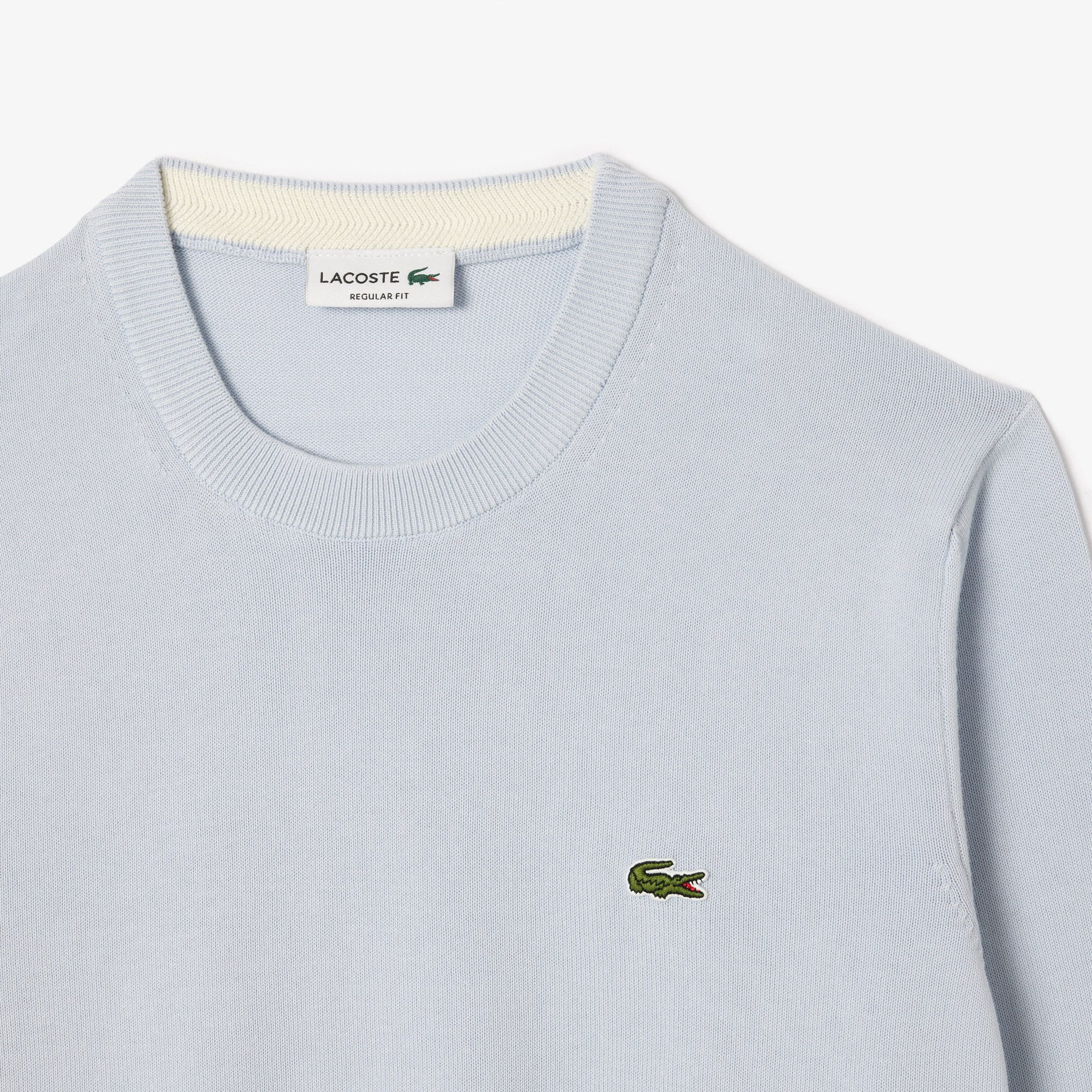 Monochrome Crew Neck Cotton Sweater