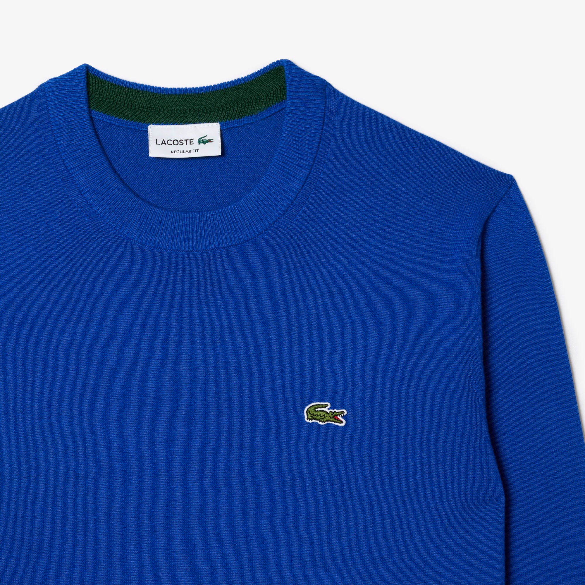 Monochrome Crew Neck Cotton Sweater