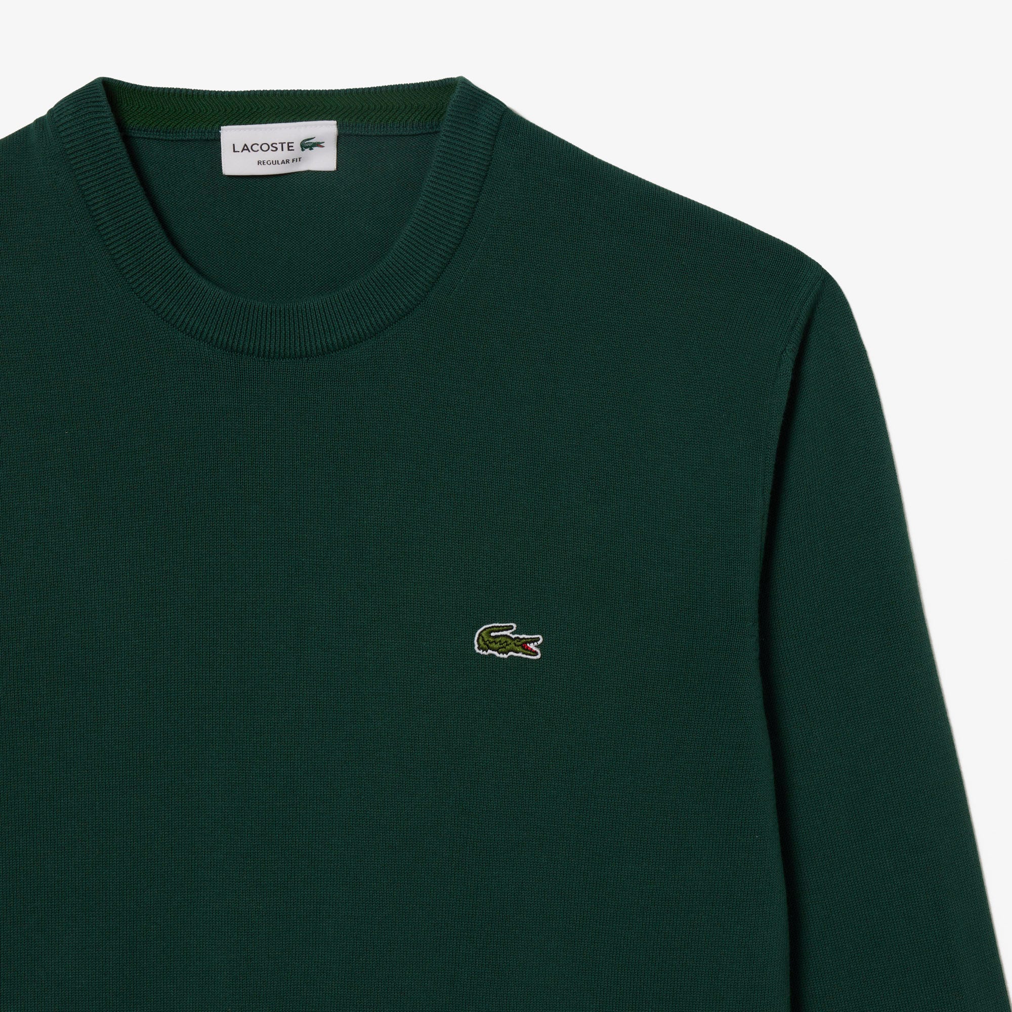 Monochrome Crew Neck Cotton Sweater