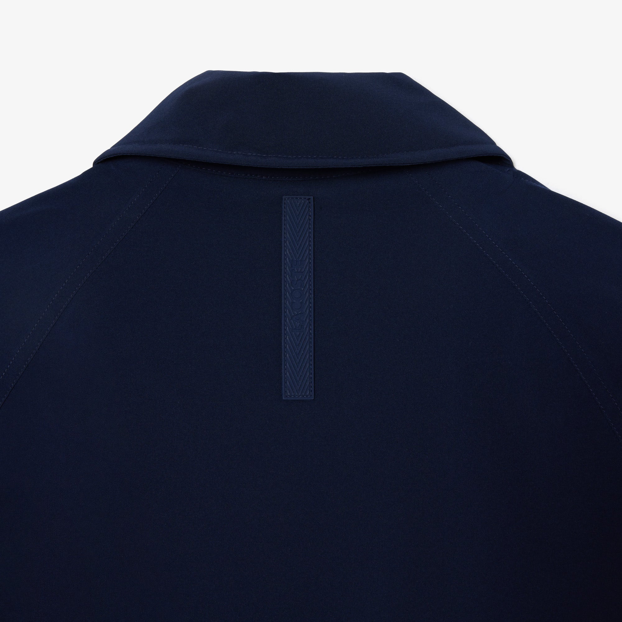 Women's Lacoste Two-Ply Pique Oversized Trench Coat