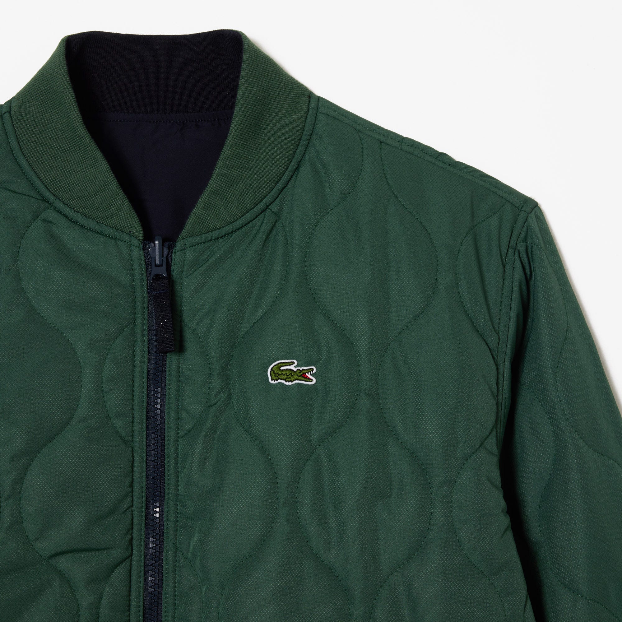 Men's Lacoste Reversible Quilted Taffeta Bomber Jacket