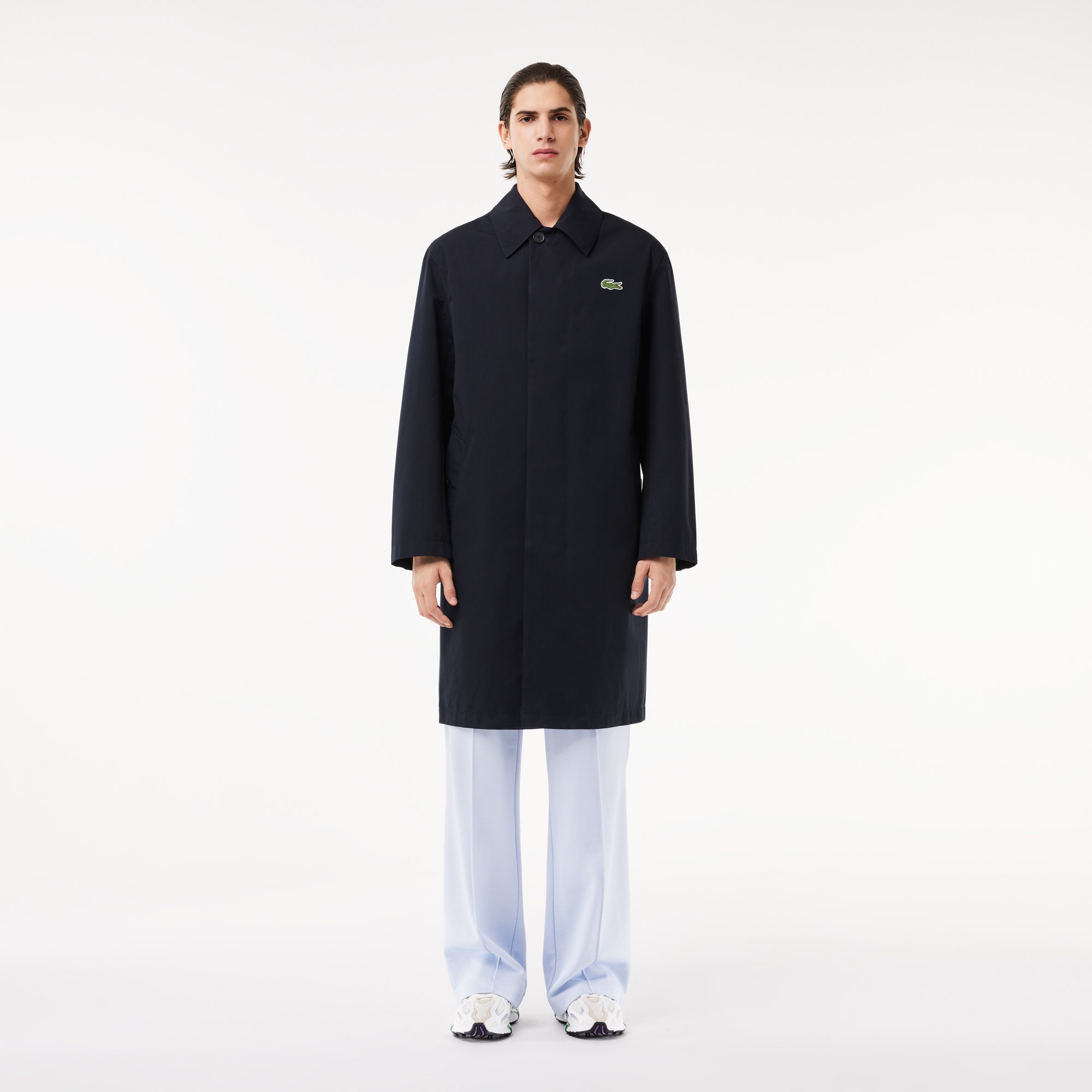 Lightweight Showerproof Cotton Twill Trench Coat