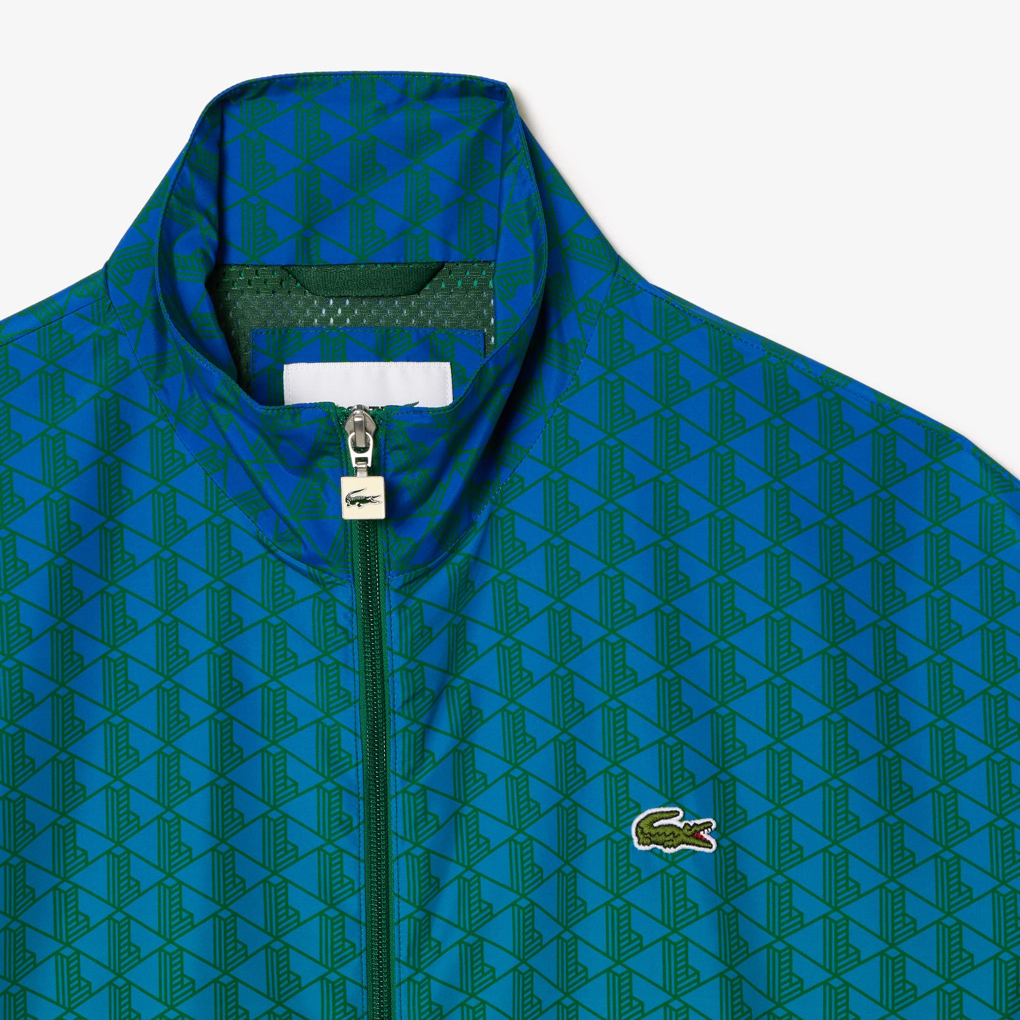 Monogram Print Ombre Effect Sportsuit Jacket