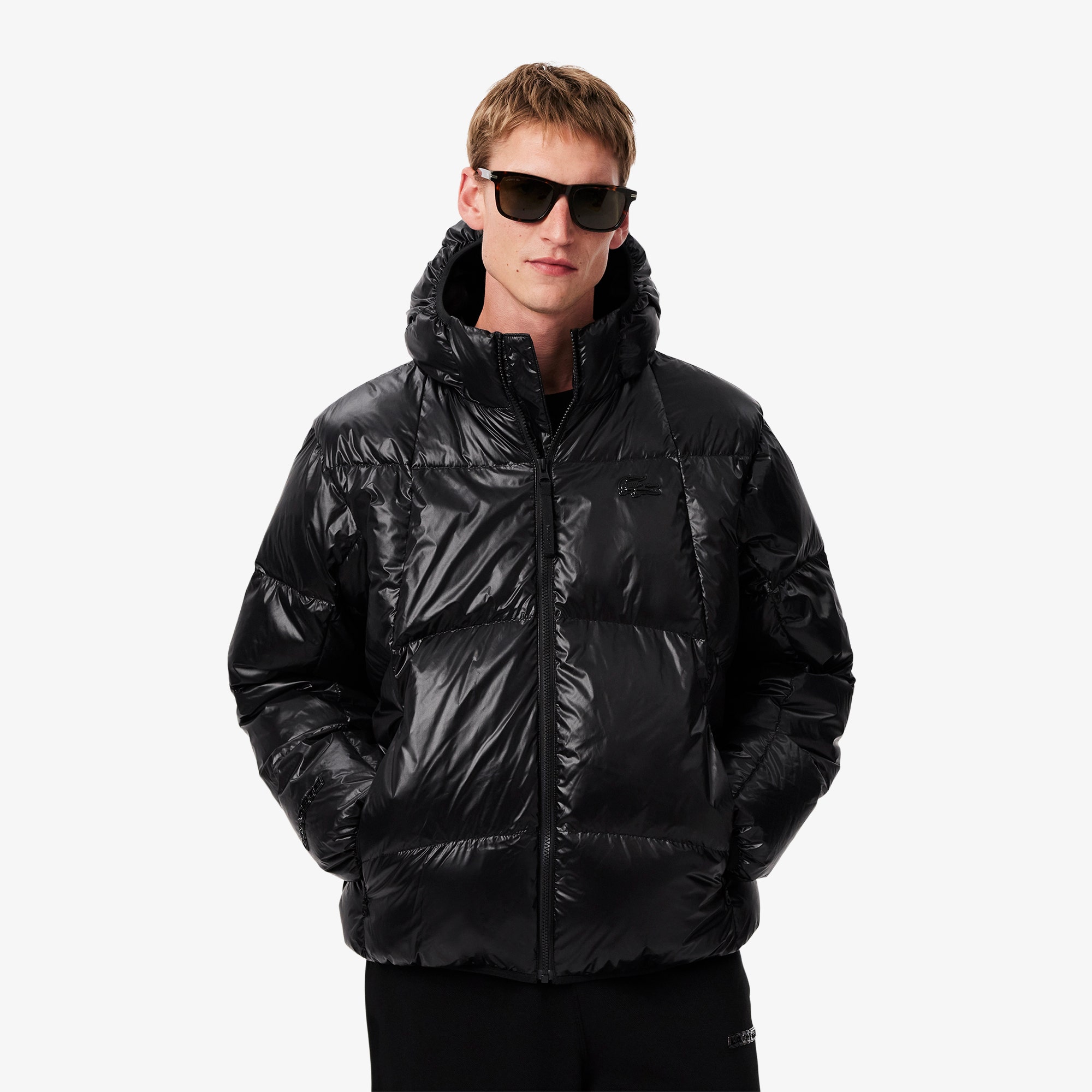 Short Water-Repellent Down Jacket