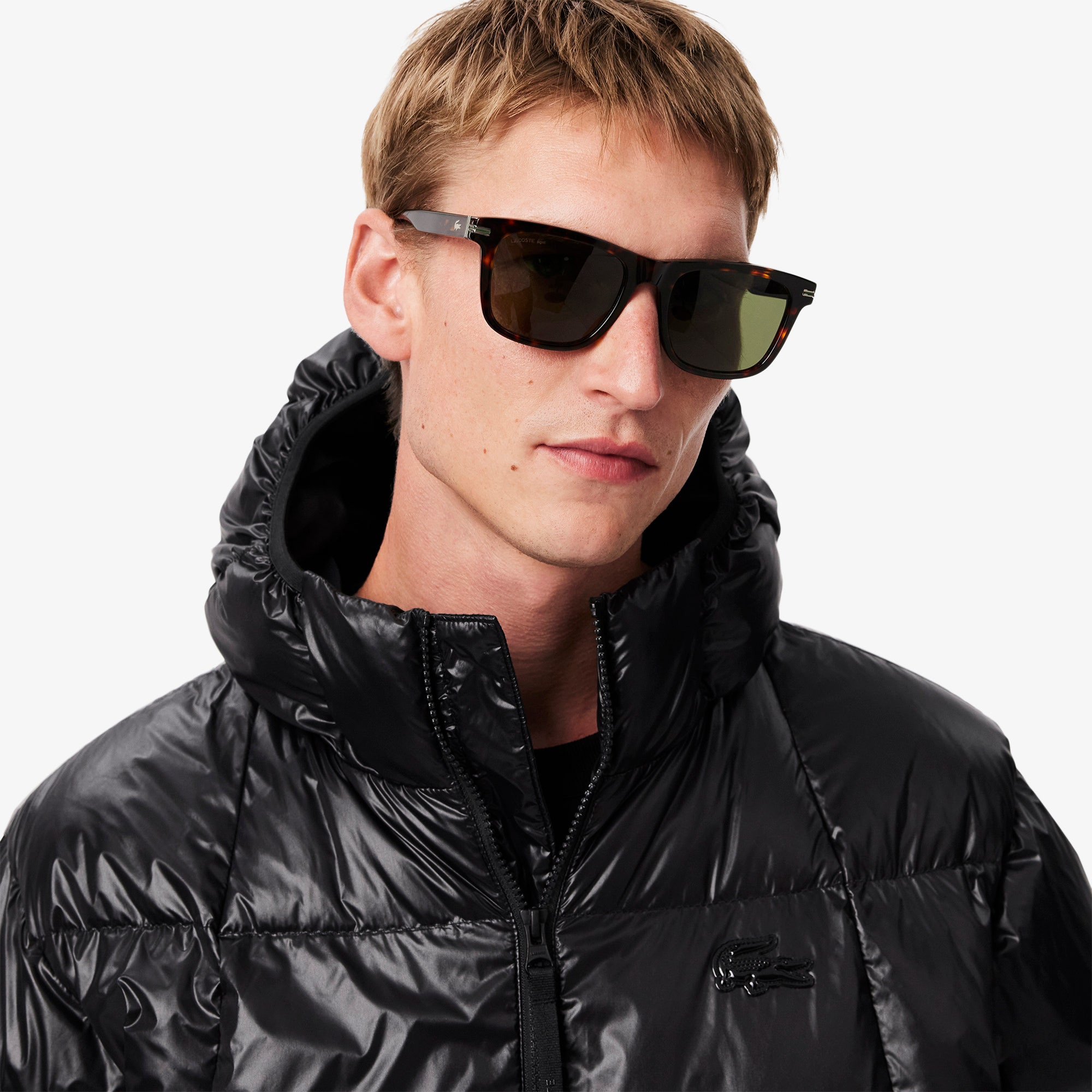 Short Water-Repellent Down Jacket