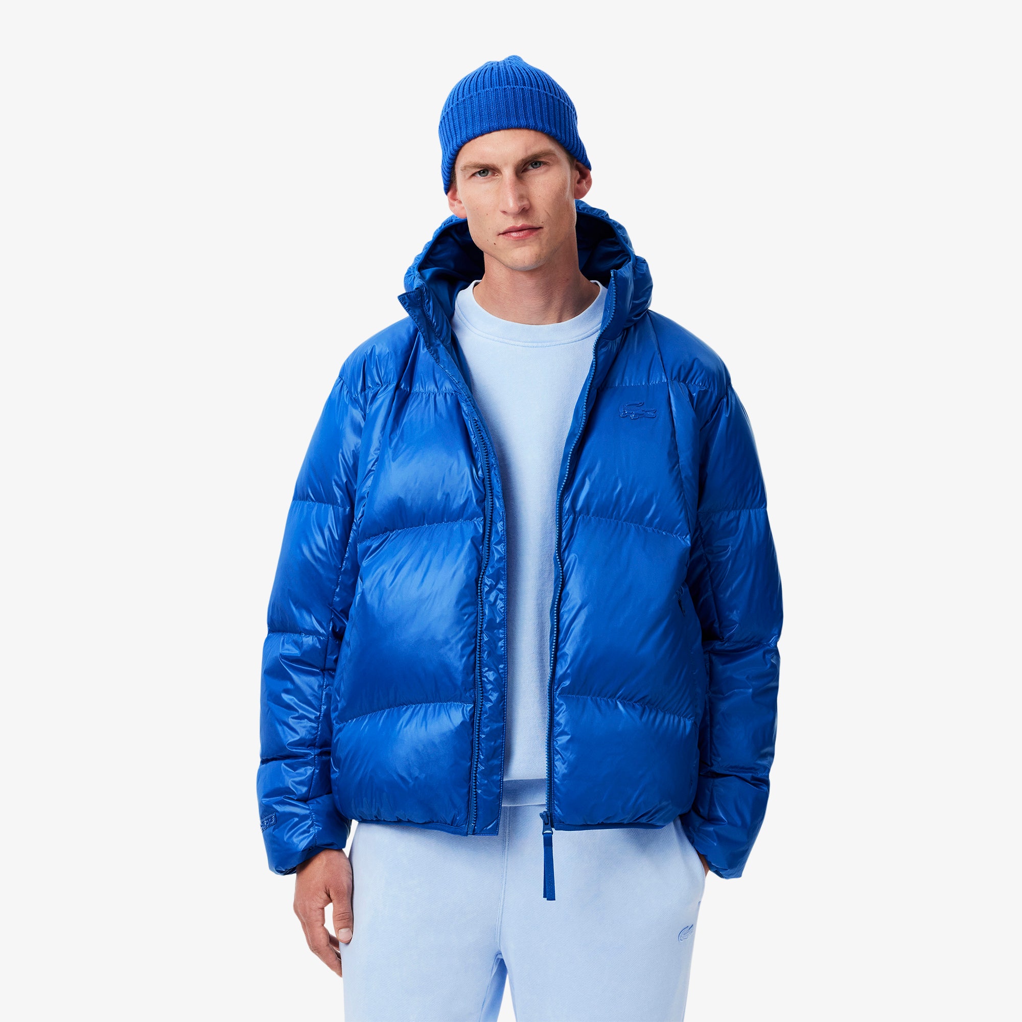 Short Water-Repellent Down Jacket