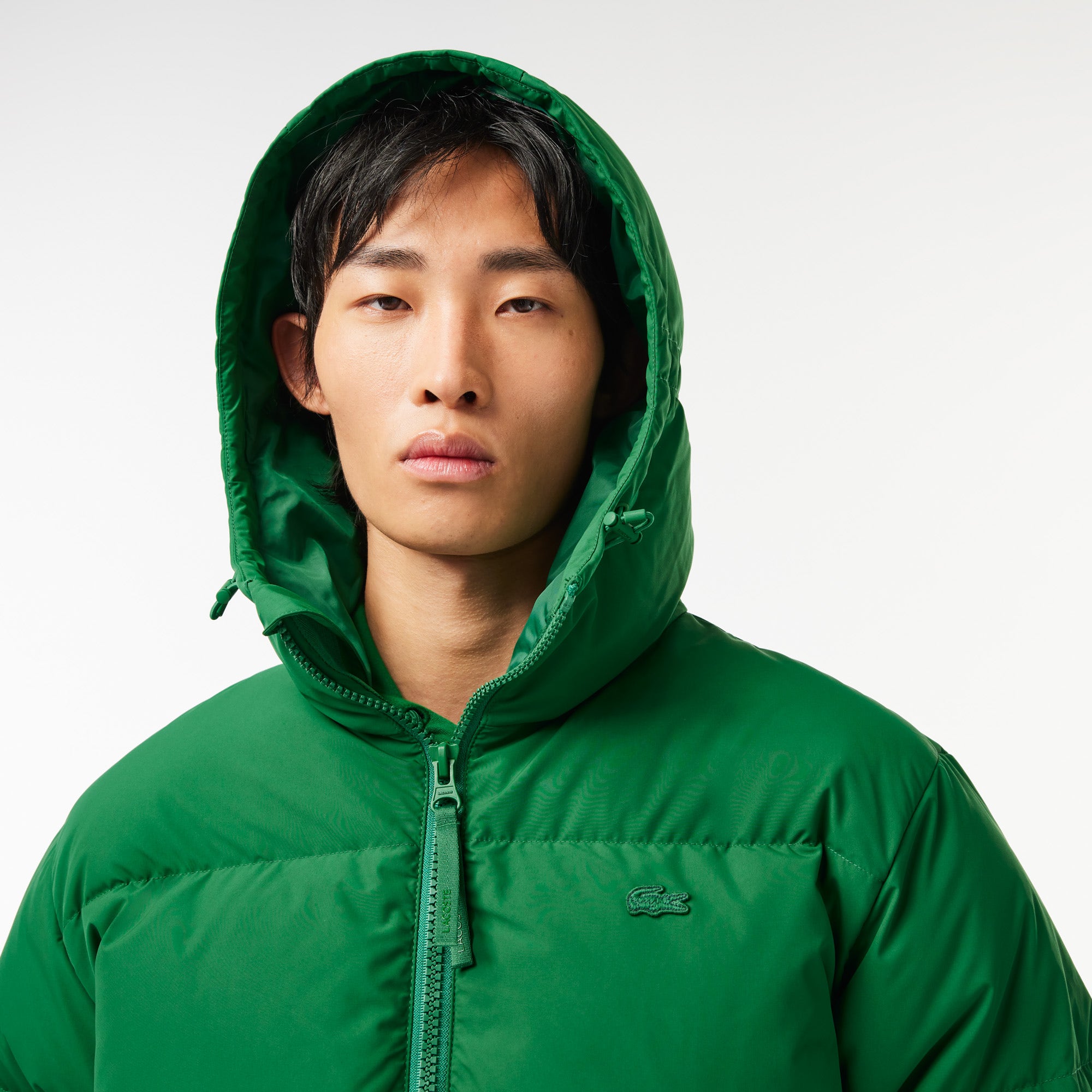 Men's Lacoste Quilted Water-Repellent Short Jacket