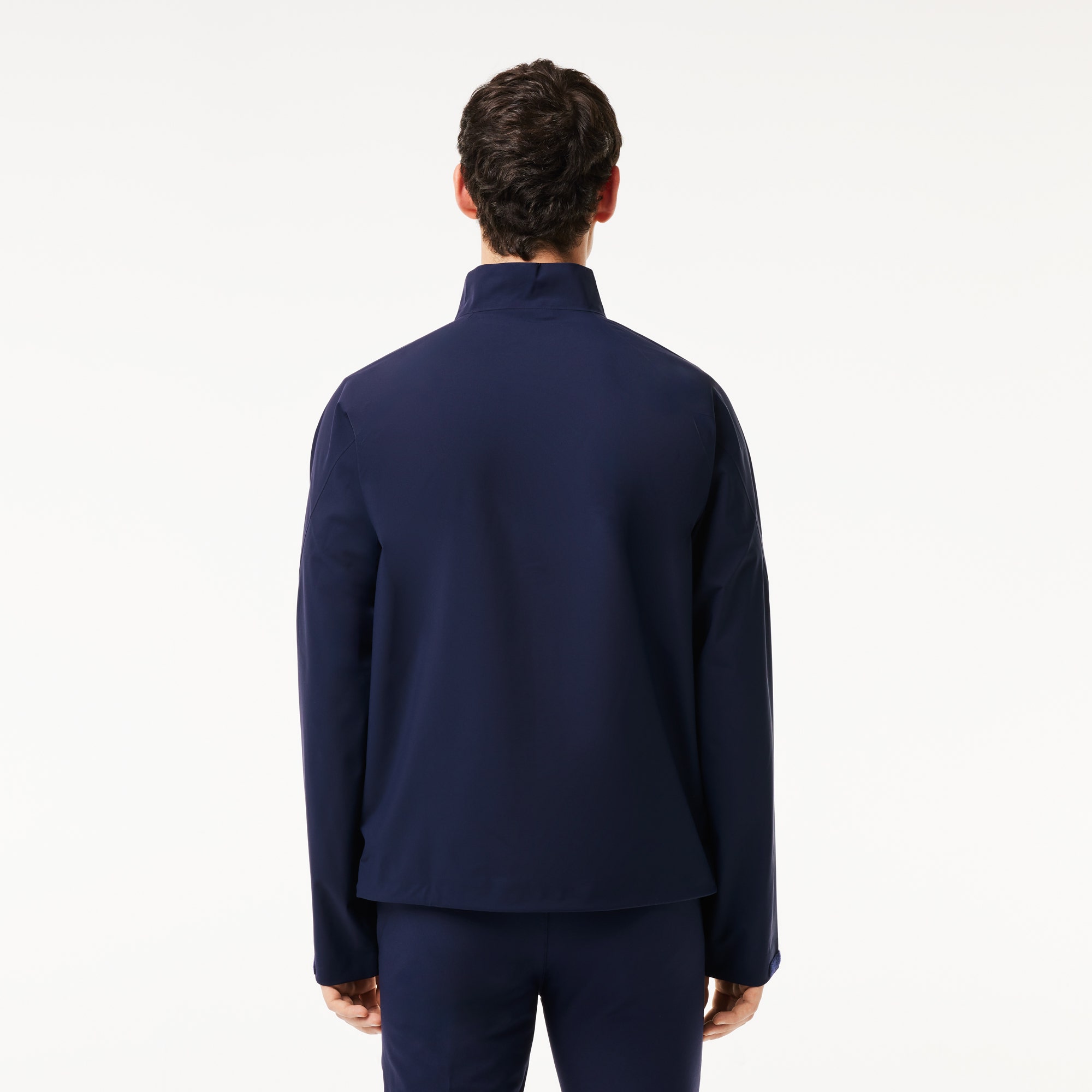 Men's Lacoste Golf Zip-Close Waterproof Windbreaker