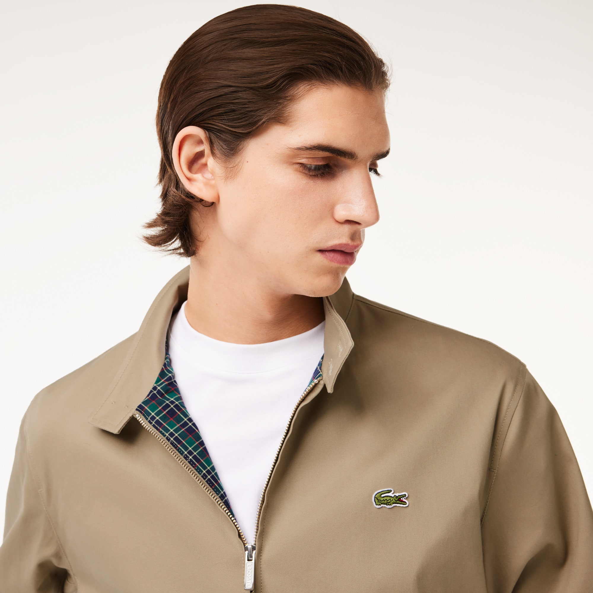 Showerproof Cotton Twill Harrington Jacket
