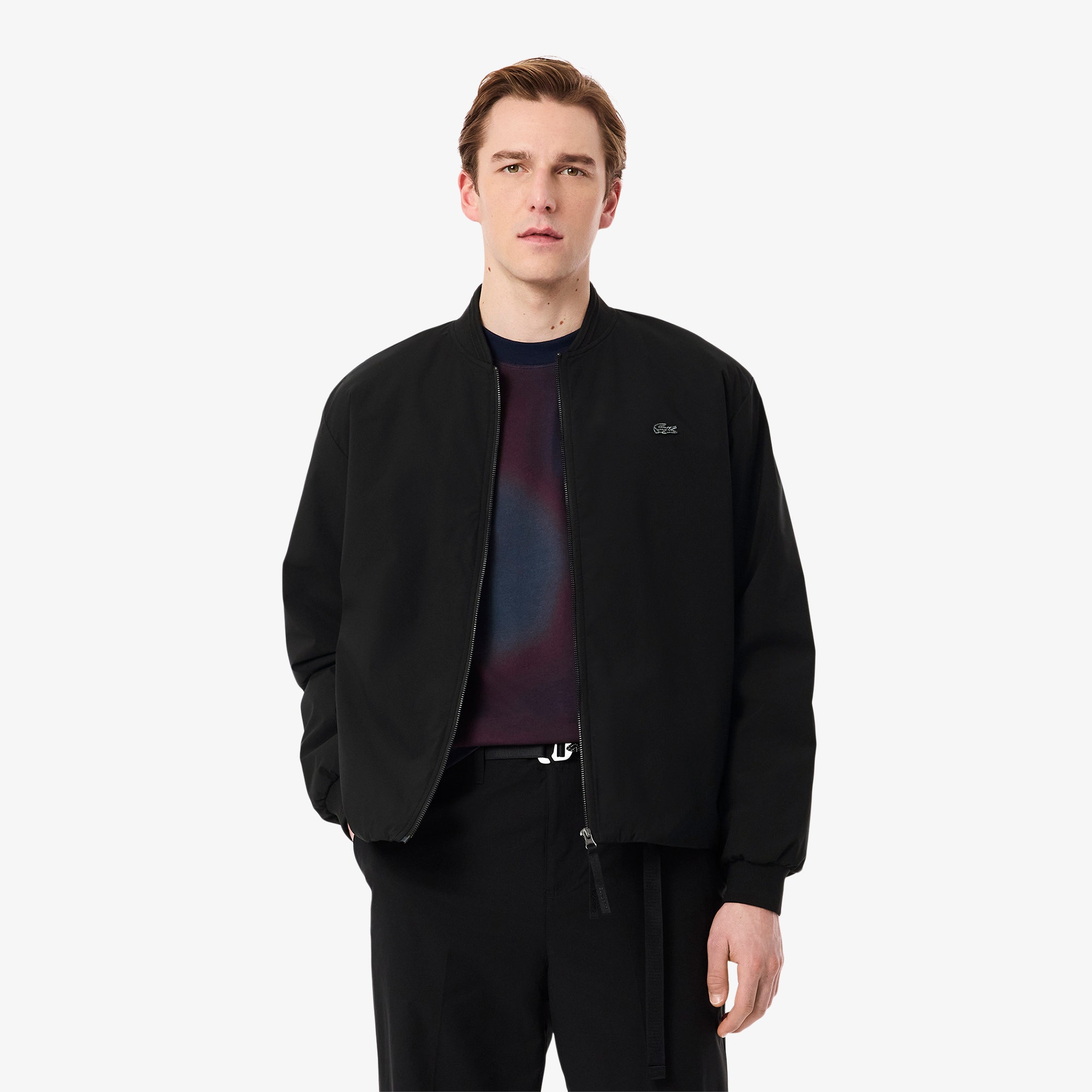Quilted Water-Repellent Stretch Bomber Jacket