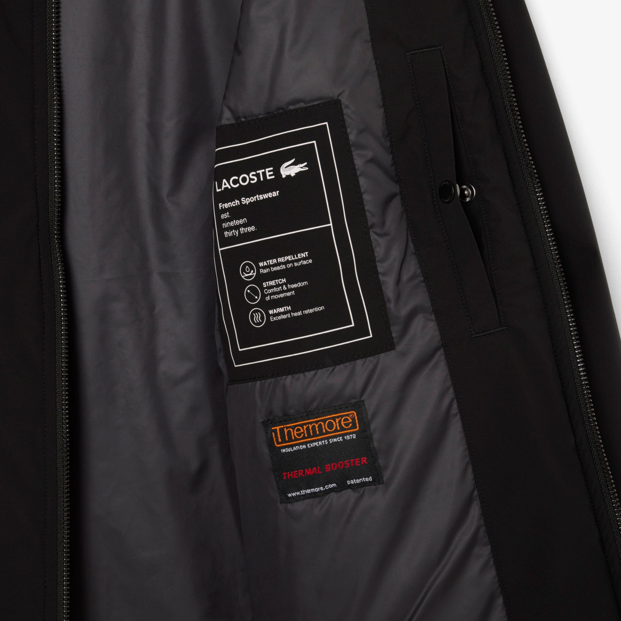 Quilted Water-Repellent Stretch Bomber Jacket