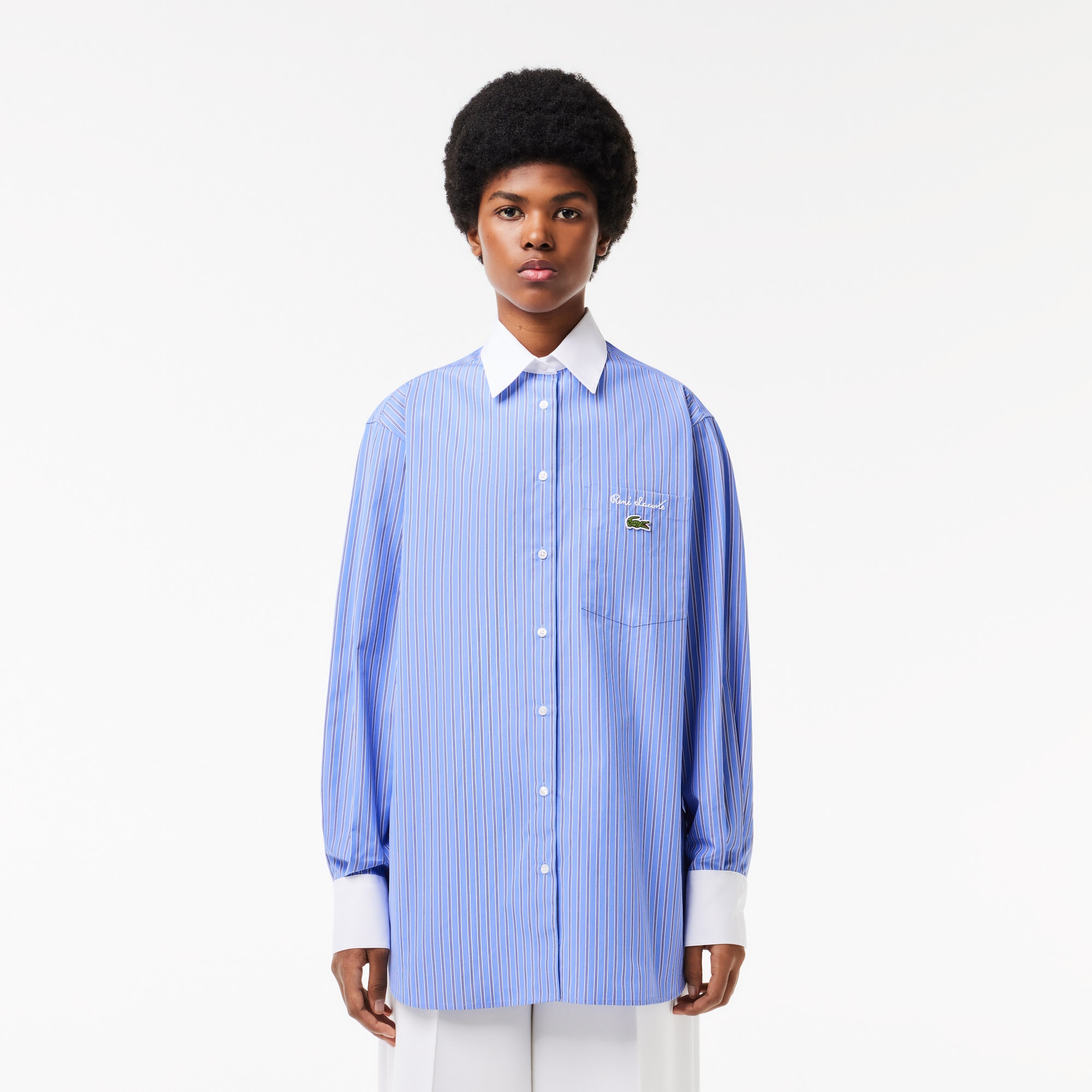 Long Oversized Poplin Shirt