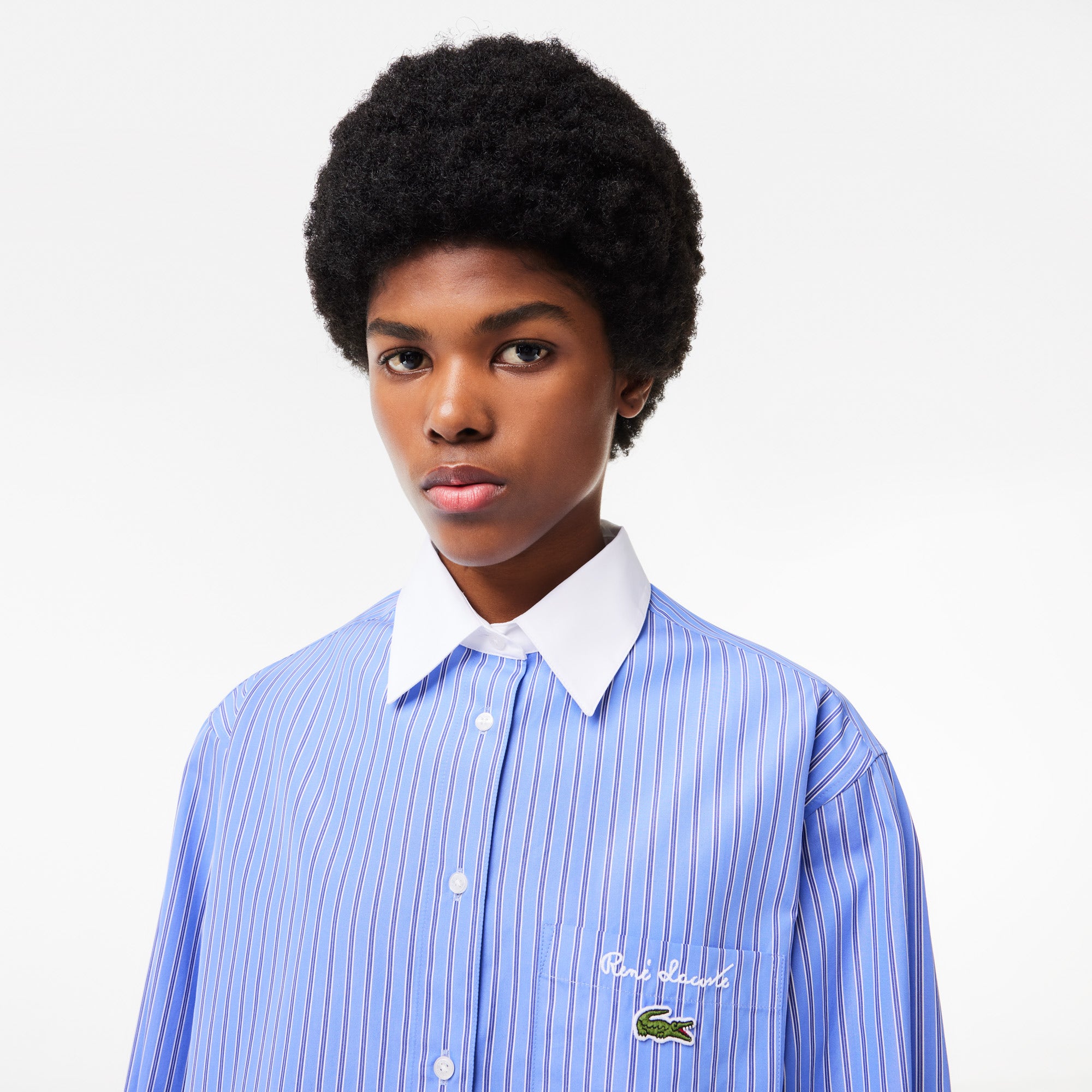 Long Oversized Poplin Shirt