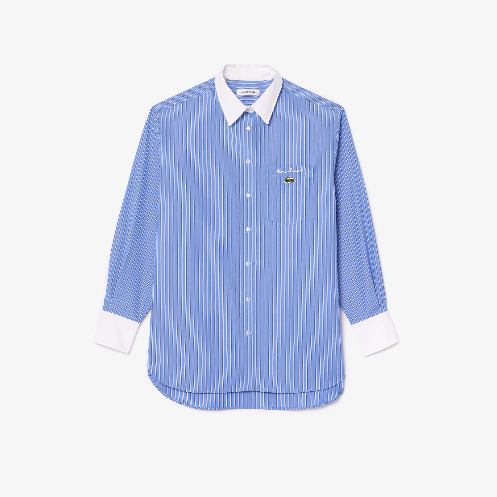Long Oversized Poplin Shirt