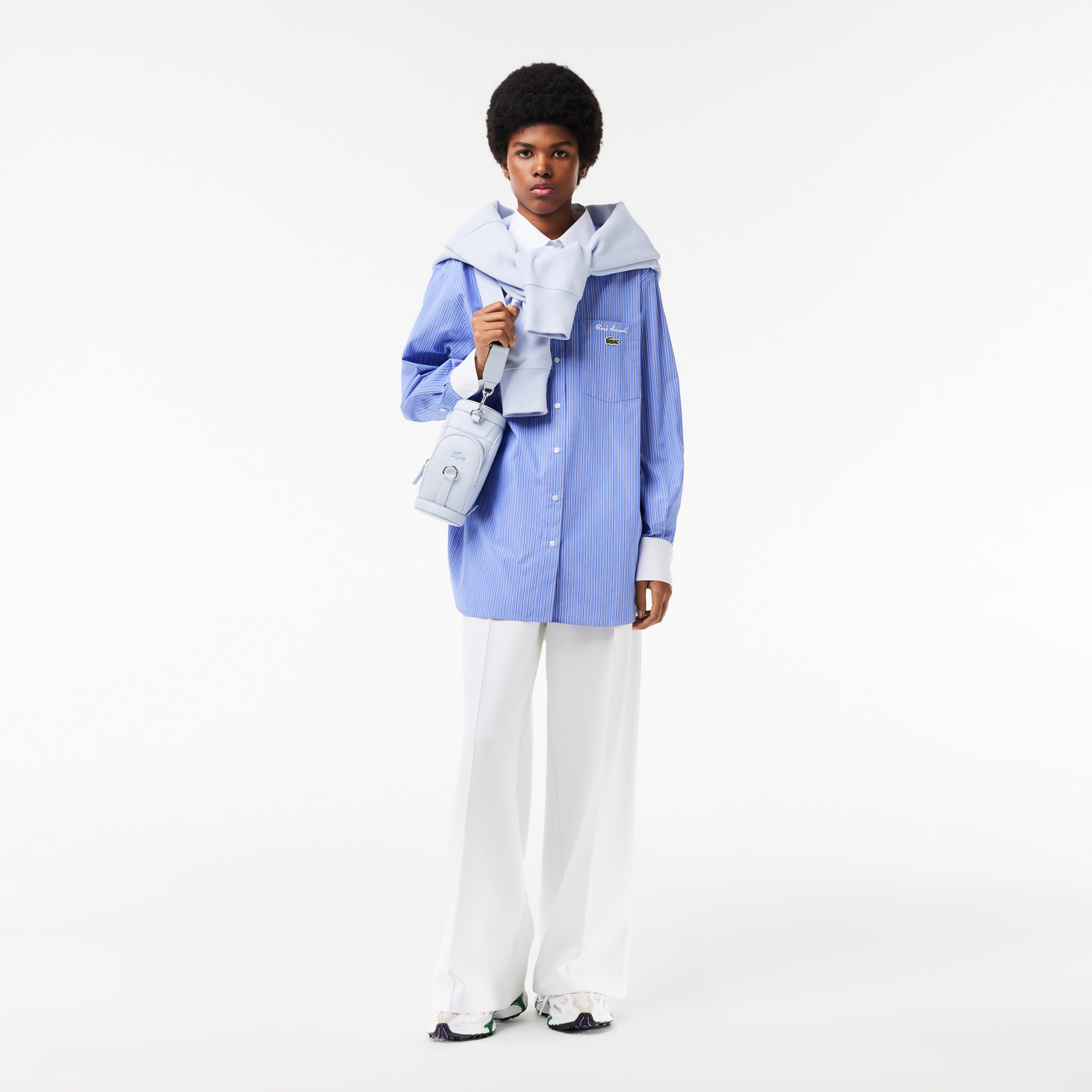 Long Oversized Poplin Shirt