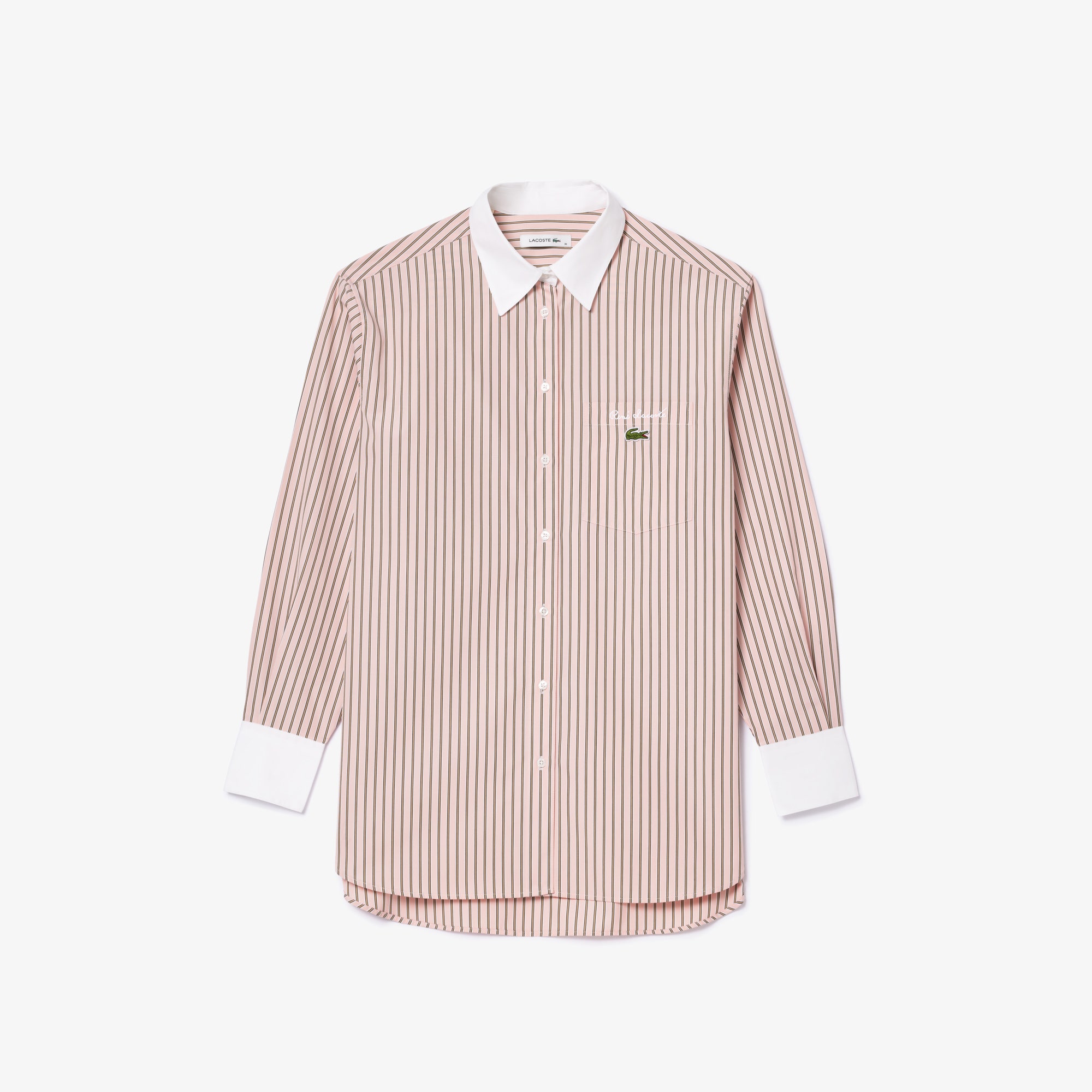 Long Oversized Poplin Shirt
