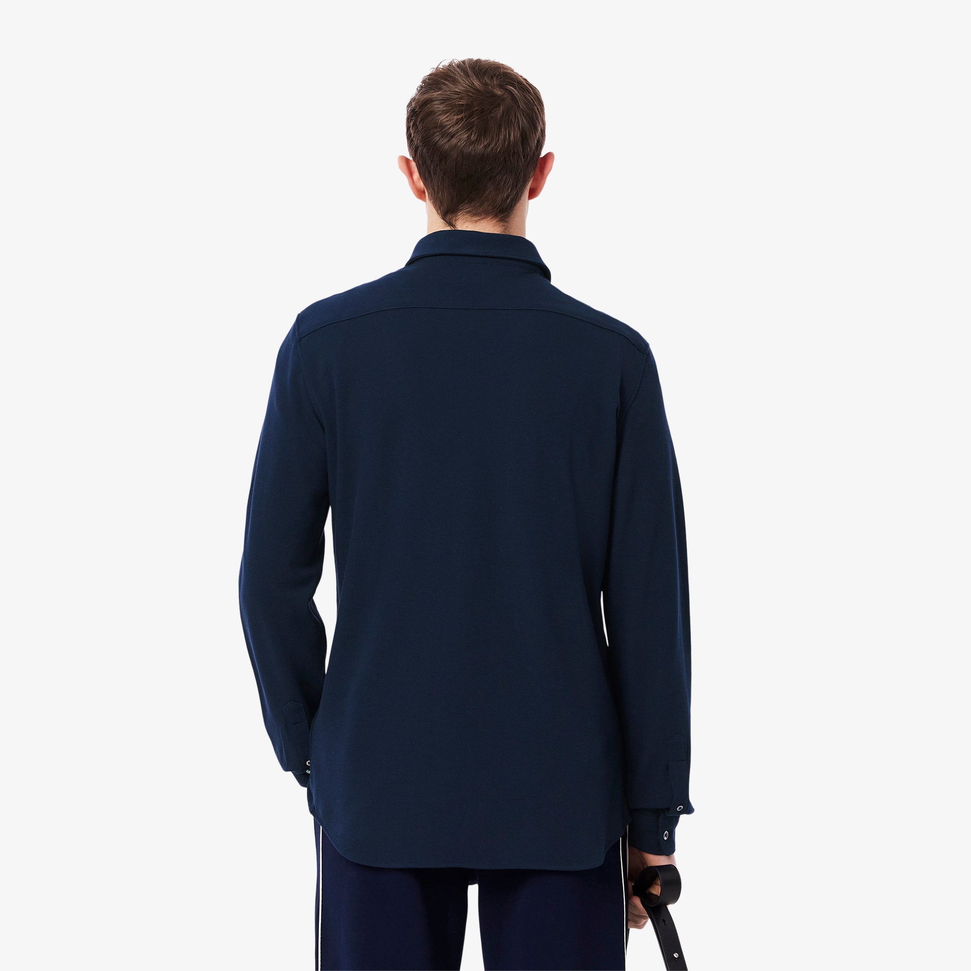 Slim Fit Cotton Pique Shirt
