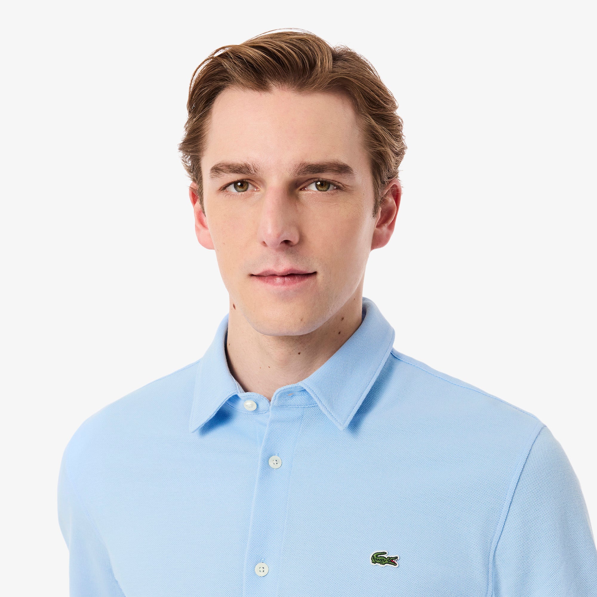 Slim Fit Cotton Pique Shirt