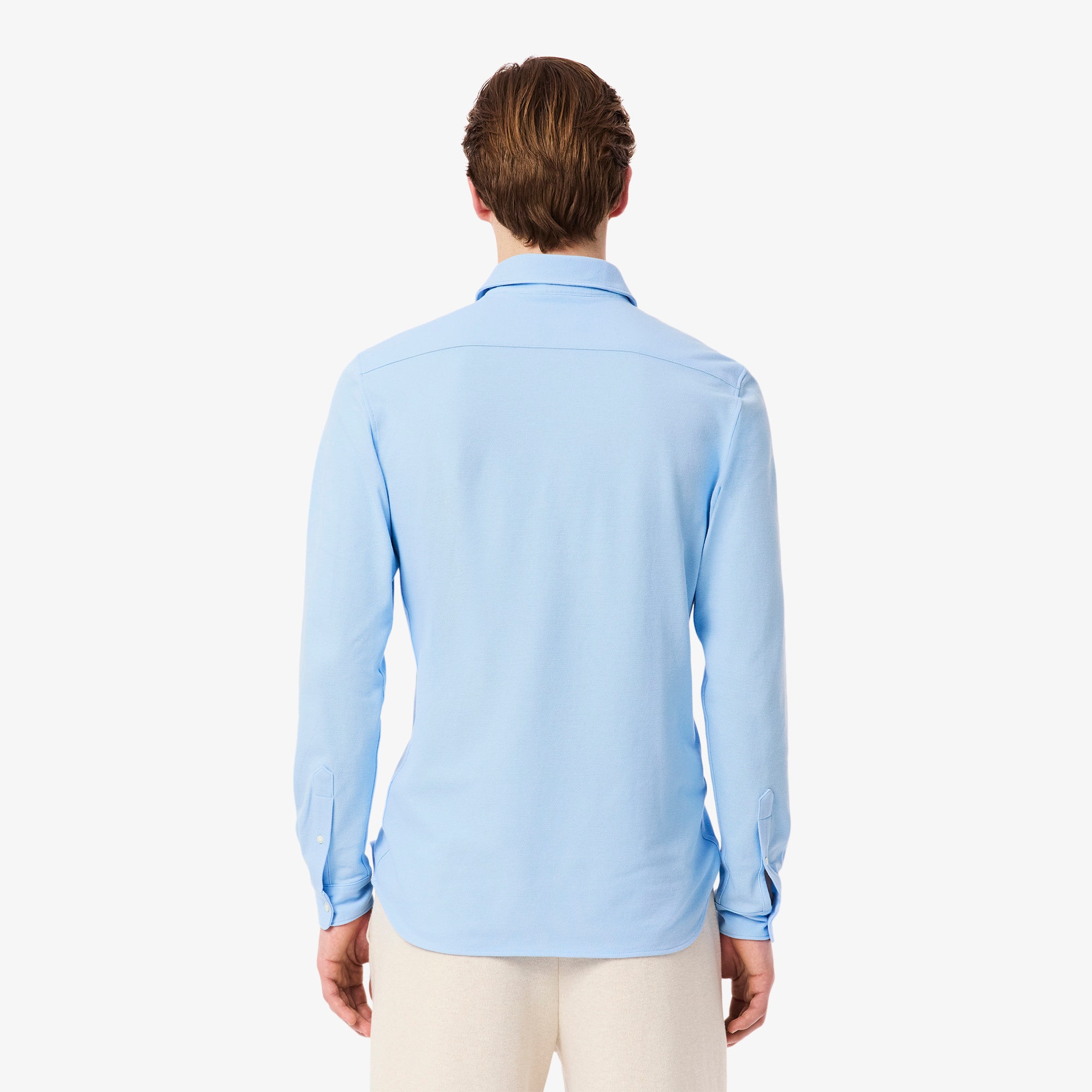 Slim Fit Cotton Pique Shirt
